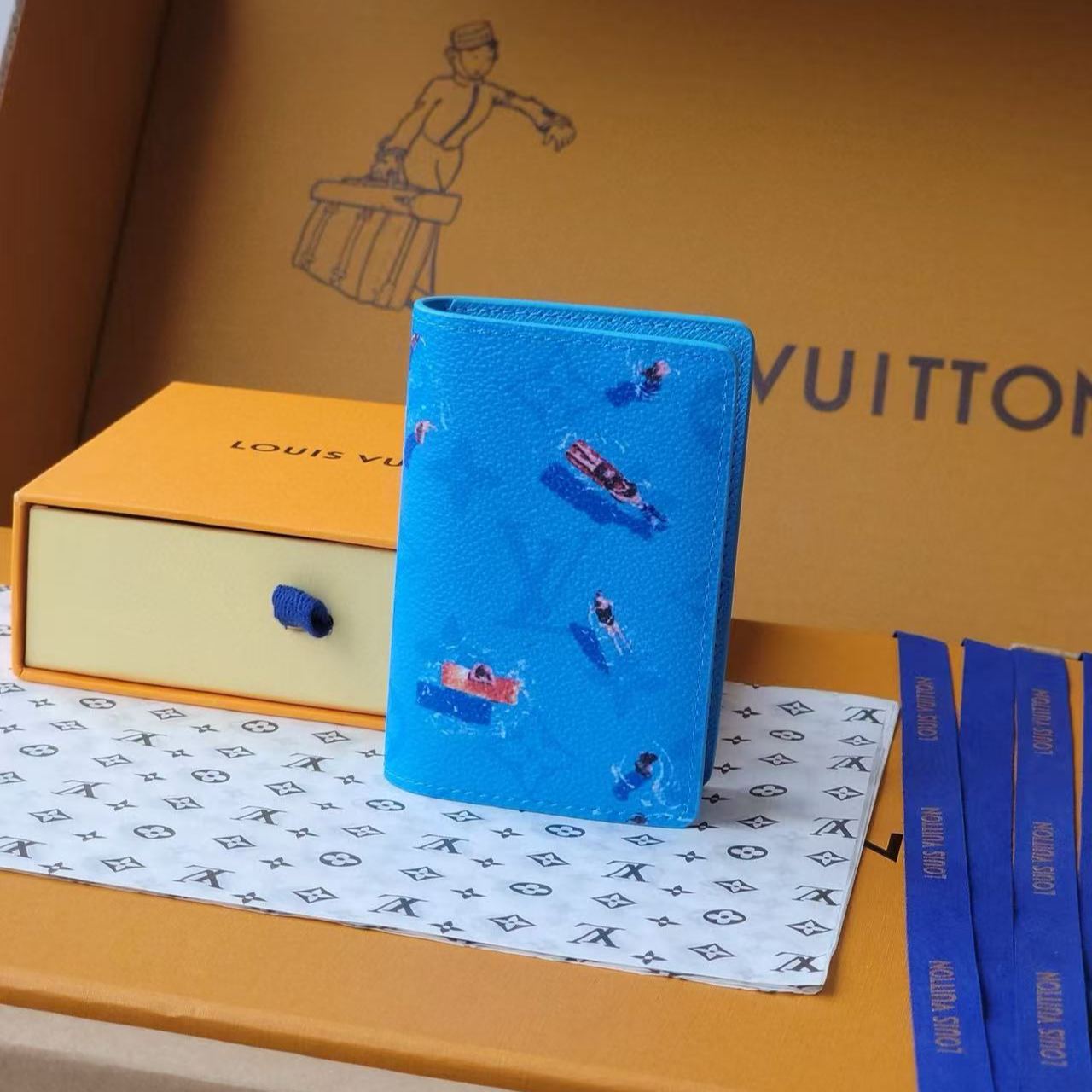  Louis Vuitton Poche Card Case Organizer(M14881）