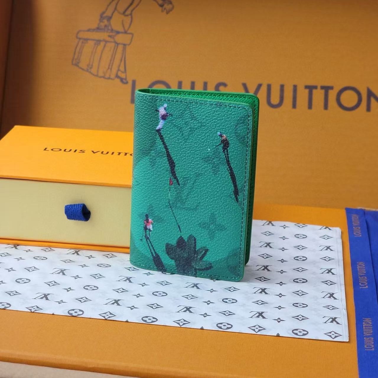  Louis Vuitton Poche Card Case Organizer(M14881）