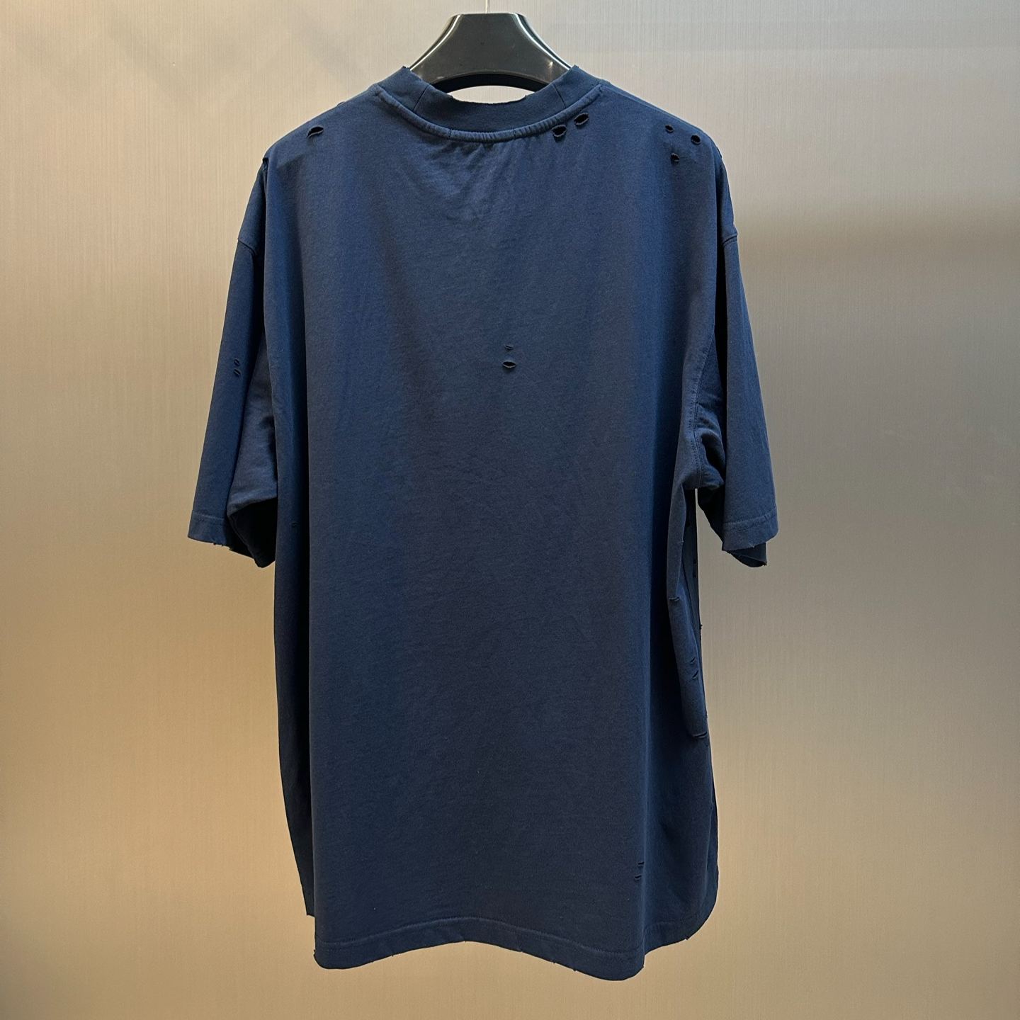 Acne Studios Logo t-shirt - Dark navy (CL0438-833）