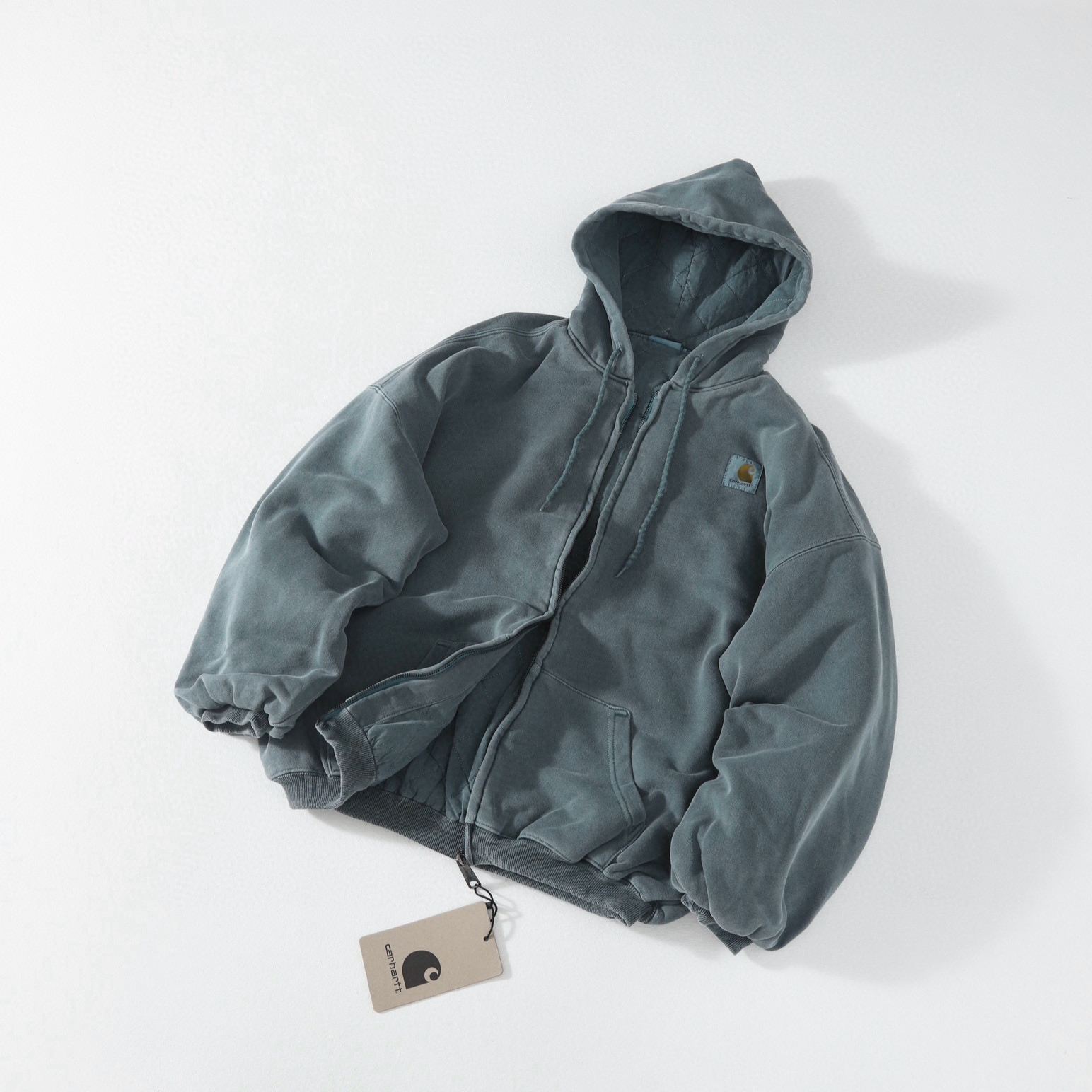 Carhartt  Cotton Hoodie（I029524-0WG-GD）