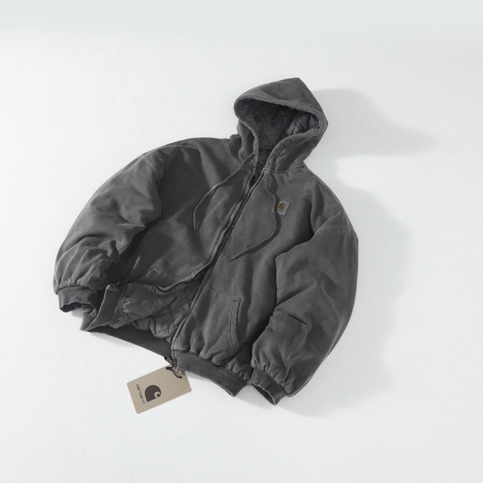 Carhartt  Cotton Hoodie（I029524-0WG-GD）