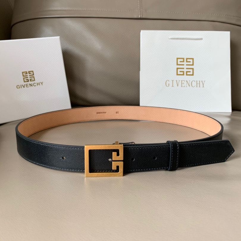 Givenchy logo belt （GH221236）