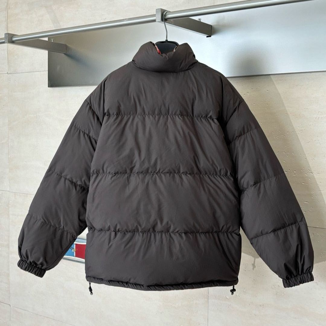 MIUMIU Technical pongé reversible down jacket （ML1382-18RB-F0789-S-OOO）