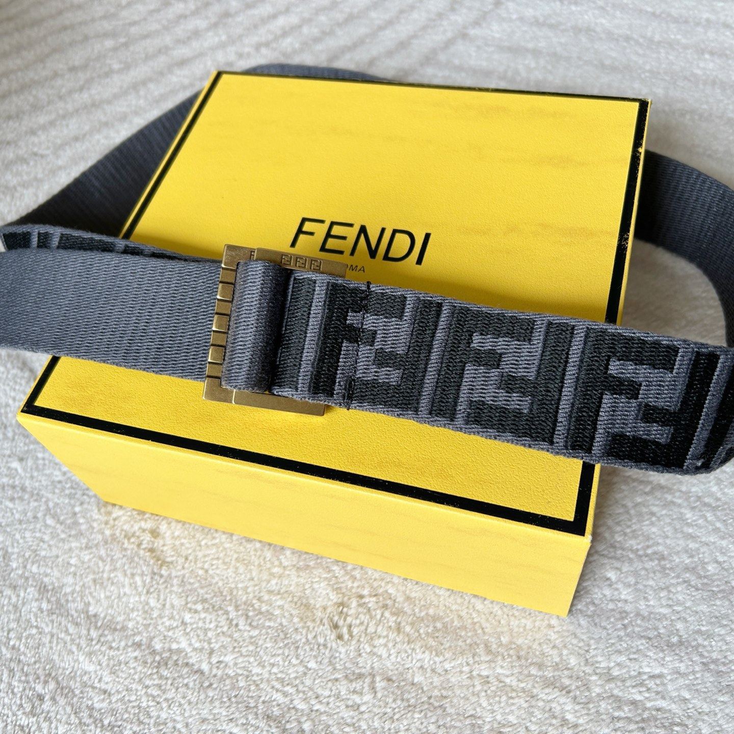 Fendi FF print belt（7C0469AG0R_022XN）