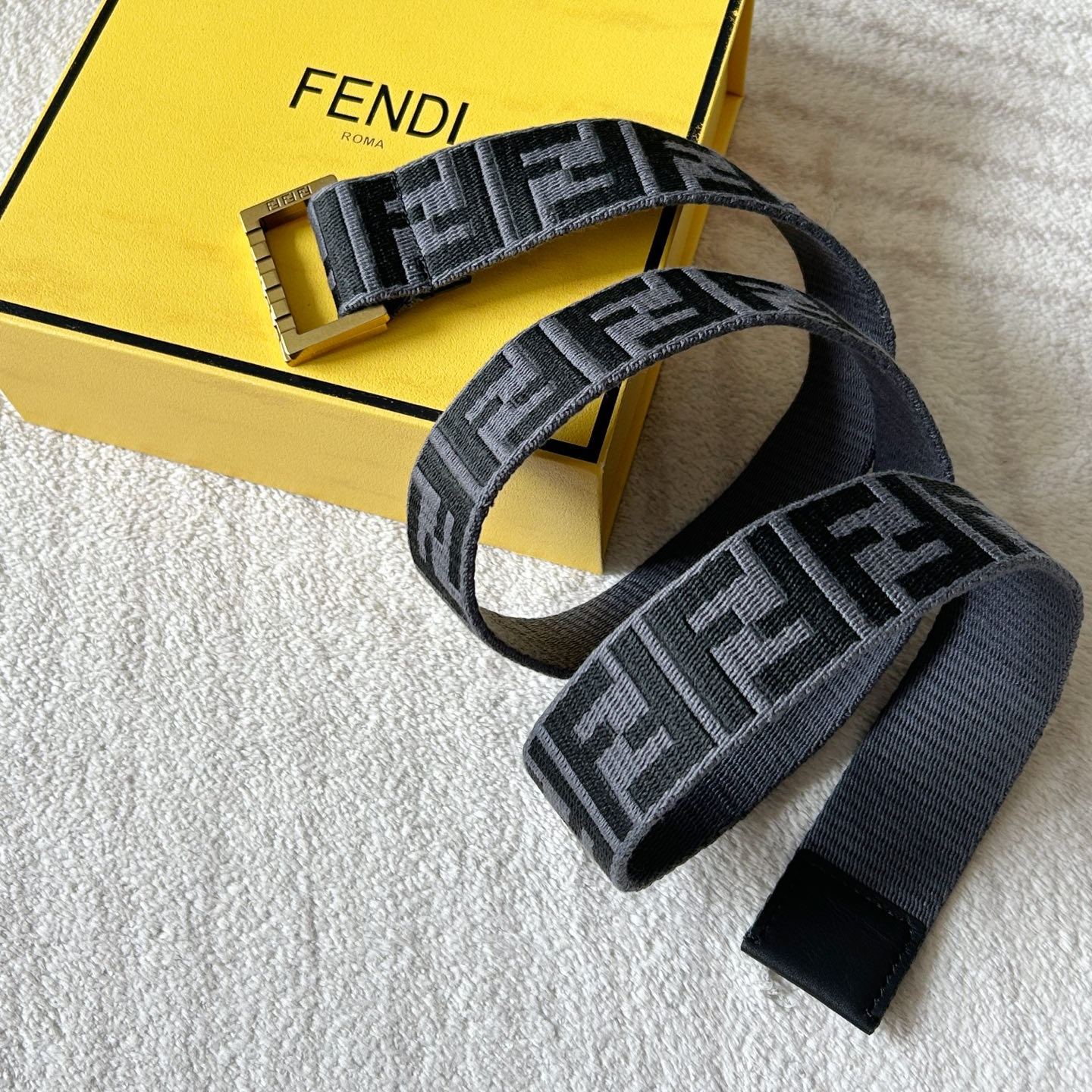Fendi FF print belt（7C0469AG0R_022XN）