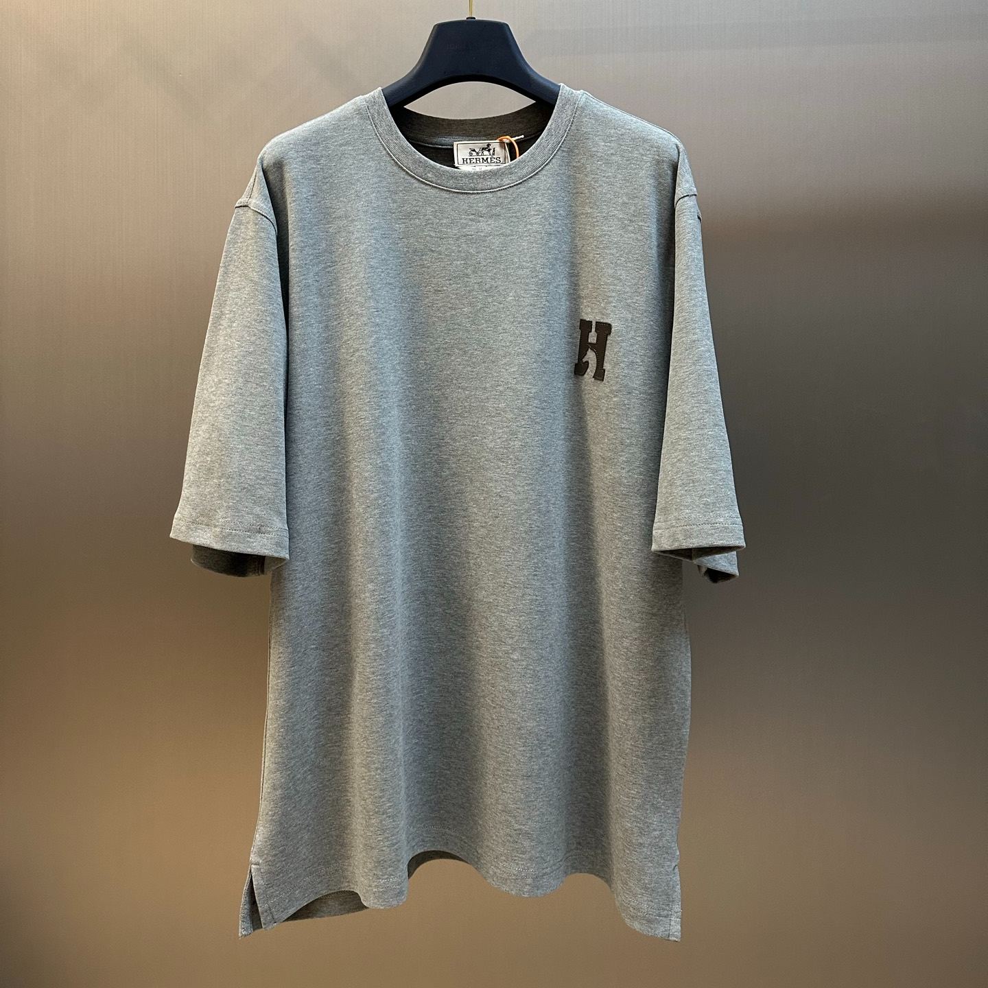 HERMES T-shirt "H'Cheval" Cotton（H567810HA76）