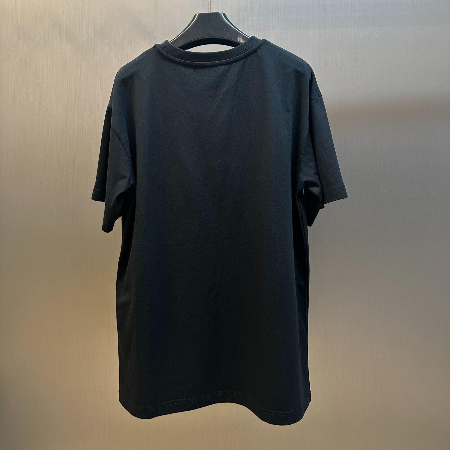 CELINE T-shirt/Cotton Knitwear - Black/Carmine (RX0I31242-GDX7）