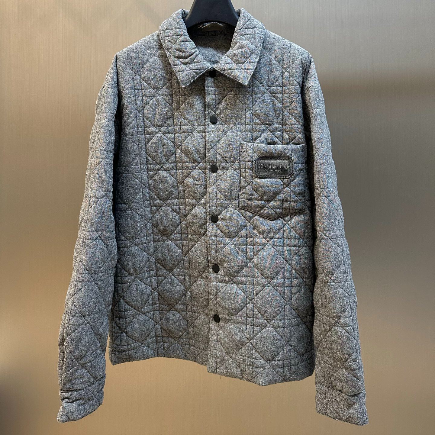 DIOR diamond-quilted cotton jacket（313C509F3088-C978）