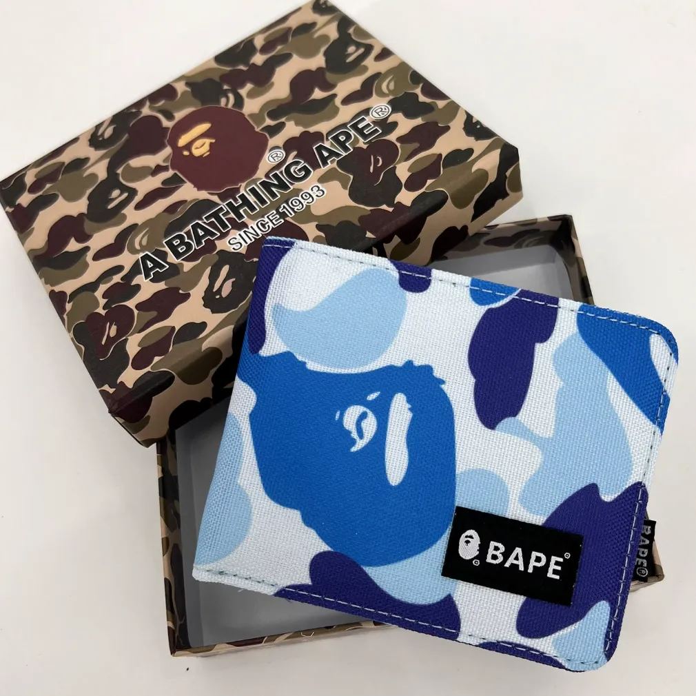 supreme/stussy/bape compact wallet