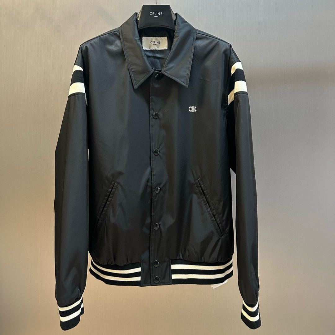CELINE Triomphe Teddy Jacket  (2W88C453Z-38NO）