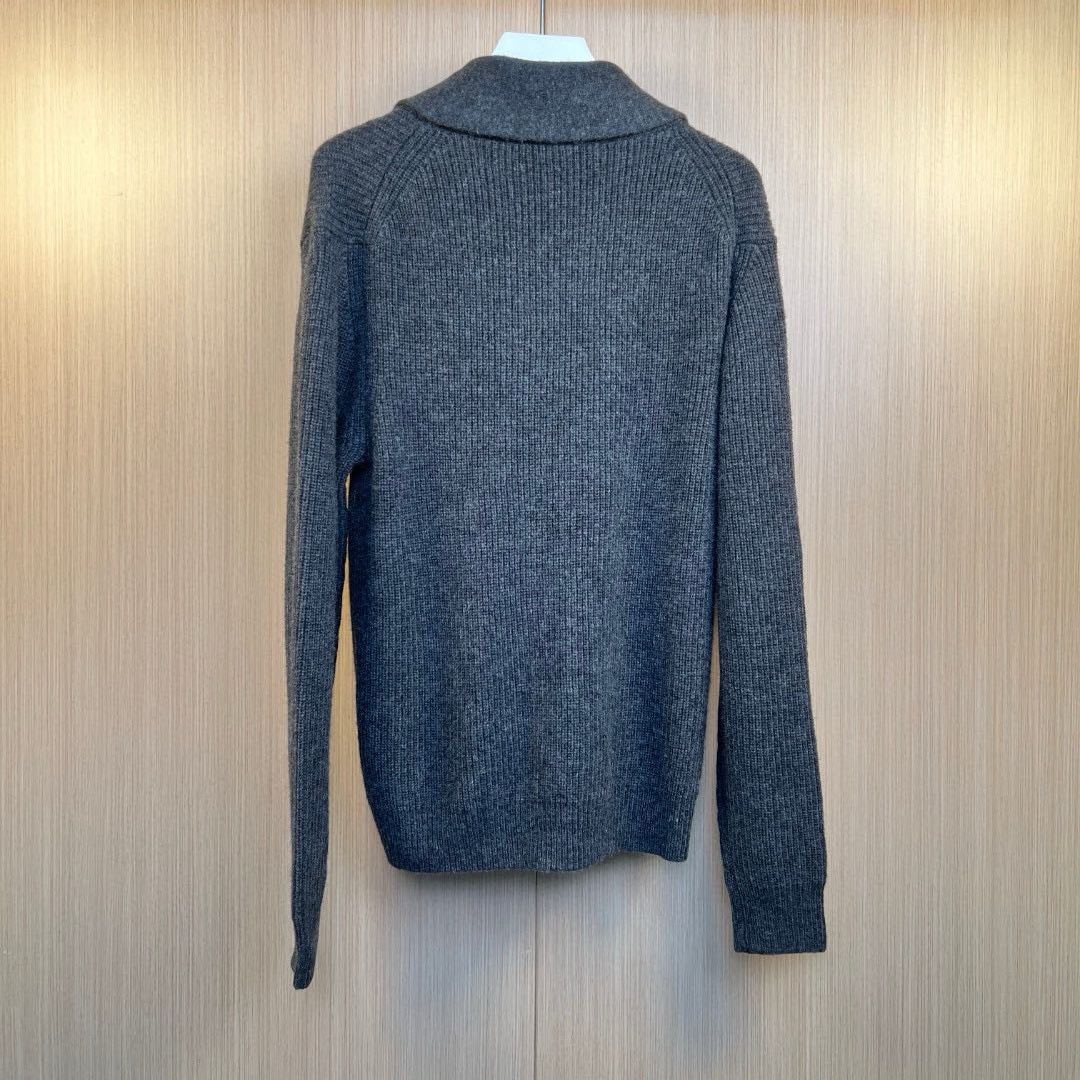 Louis Vuitton cashmere blend shawl collar cardigan jacket（1AFWBQ）