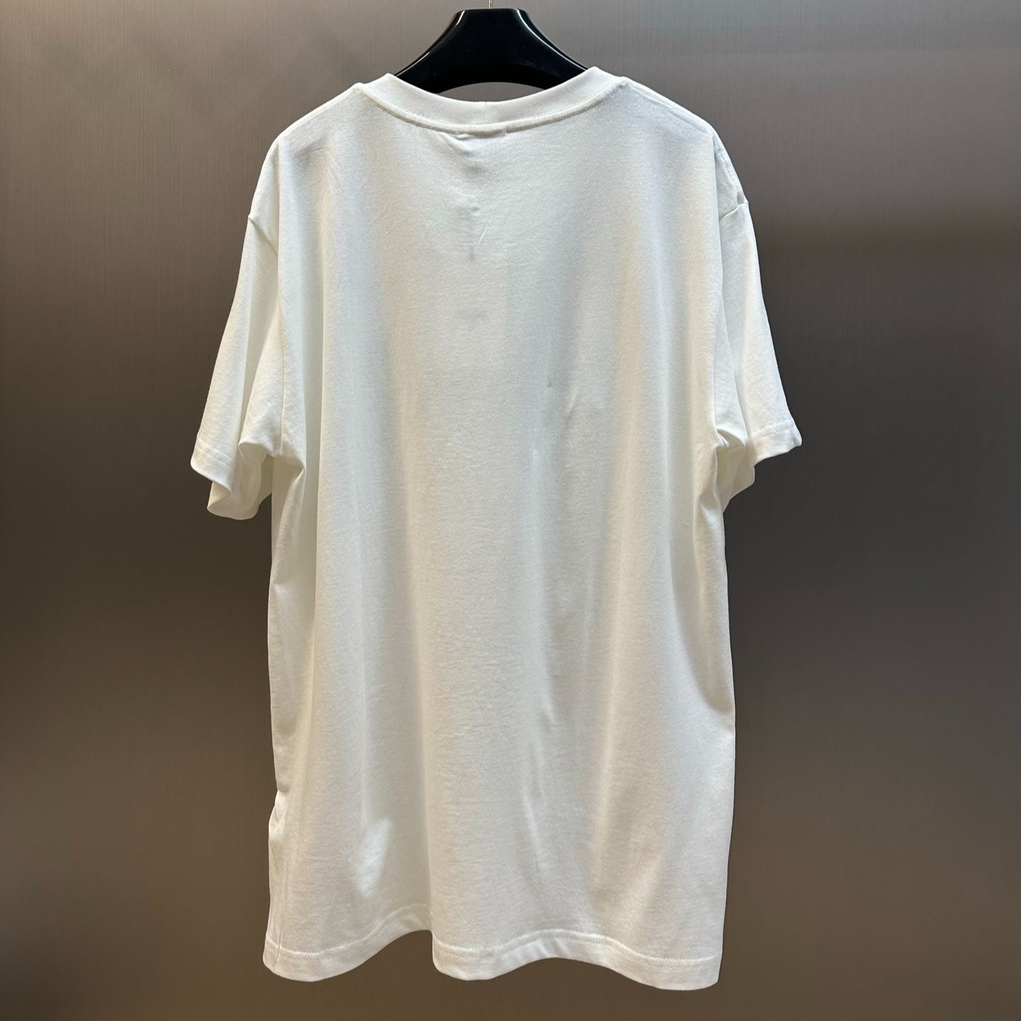 CELINE Loose T-Shirt 'Off White/Black' (RX0AY671Q-01OB）