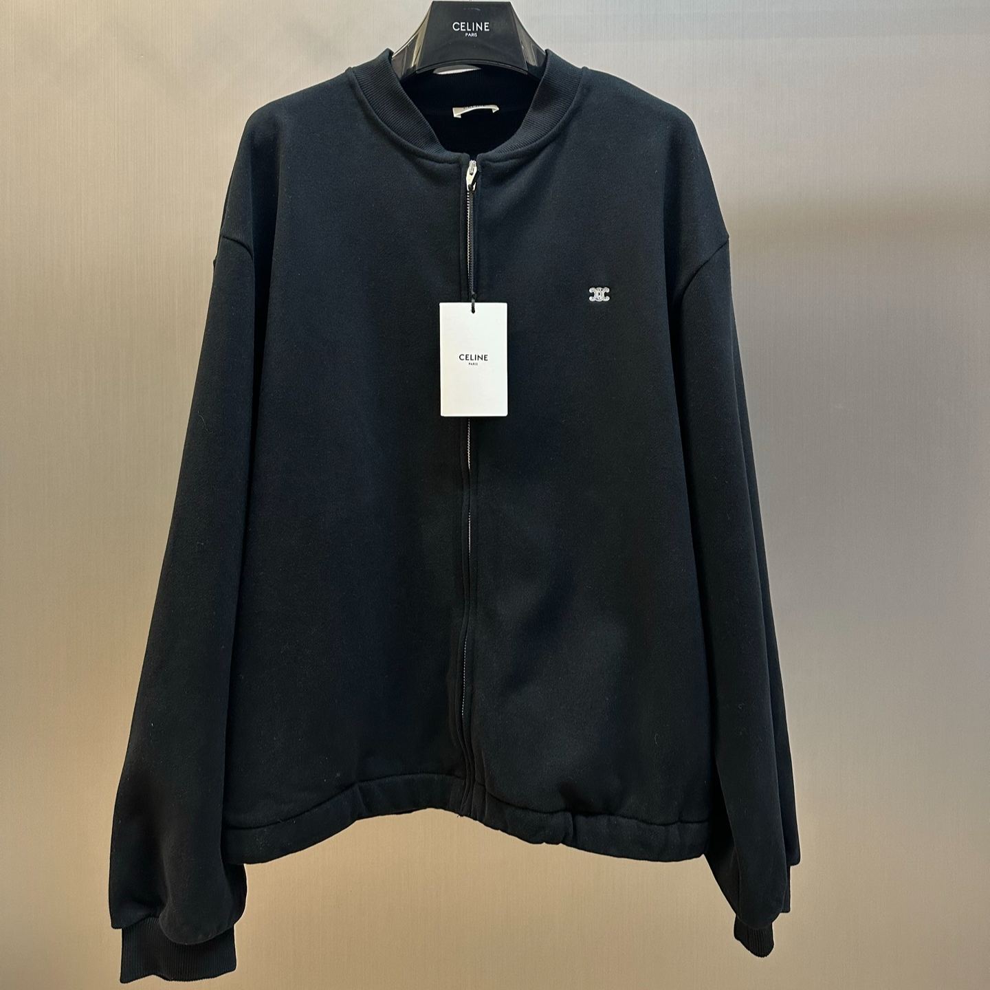 CELINE Embroidered Cotton Jacket (RY0SD1233-38AW）