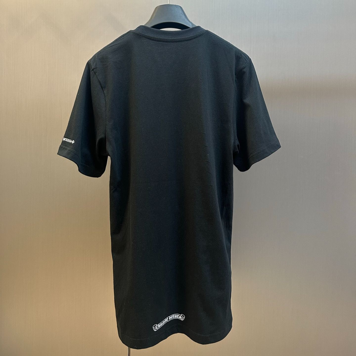 Chrome Hearts Neckline Letter Print T-shirt（CH-0542）