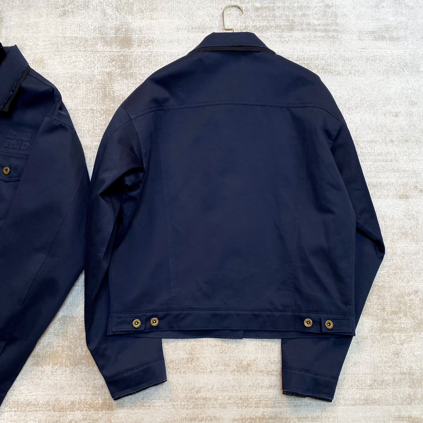 MIU MIU Chino Blouson Jacket（ML1063-1UPX-F0008-S-OOO）