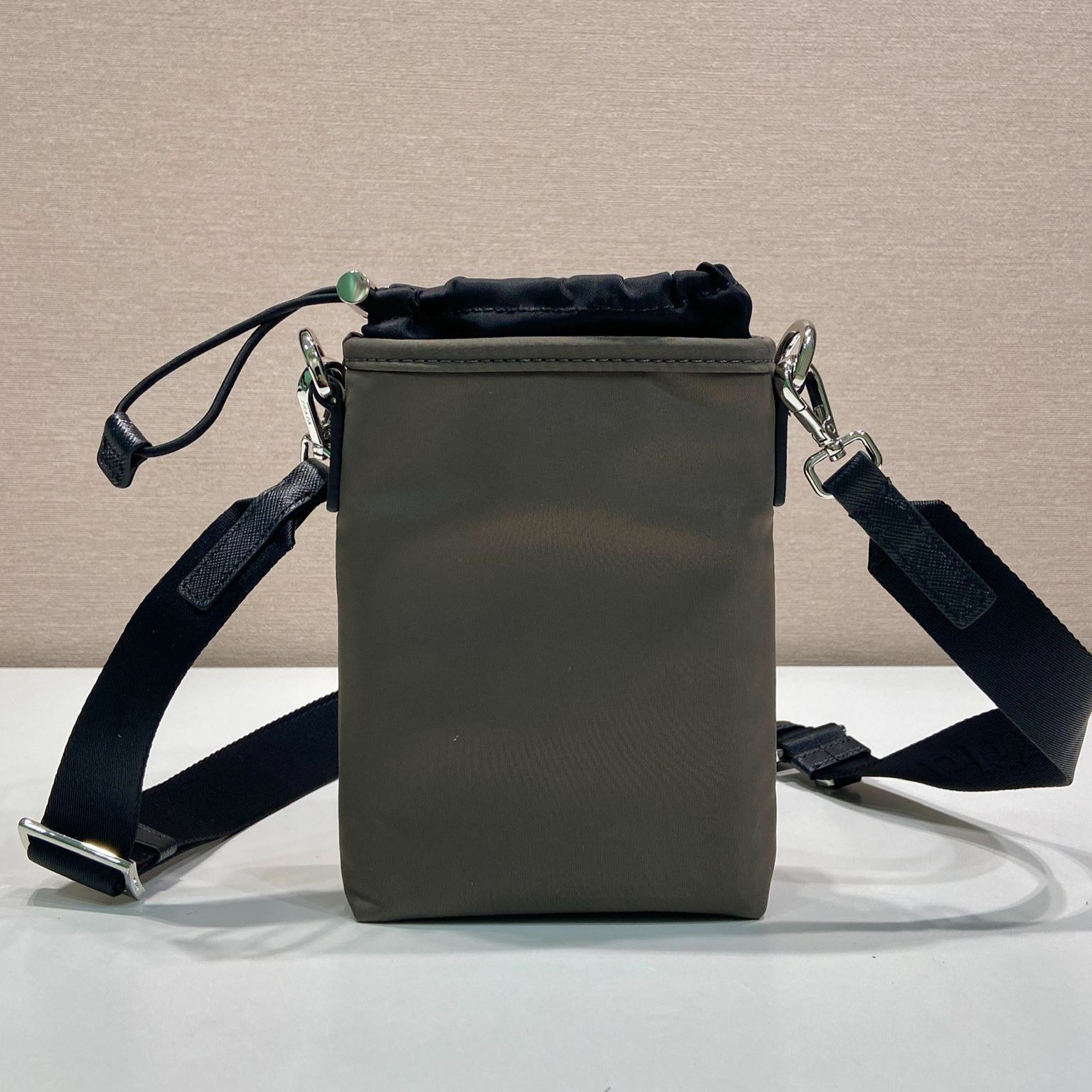 PRADA Saffiano Leather Smartphone Case "Gray" (2ZH126_053_F0170)