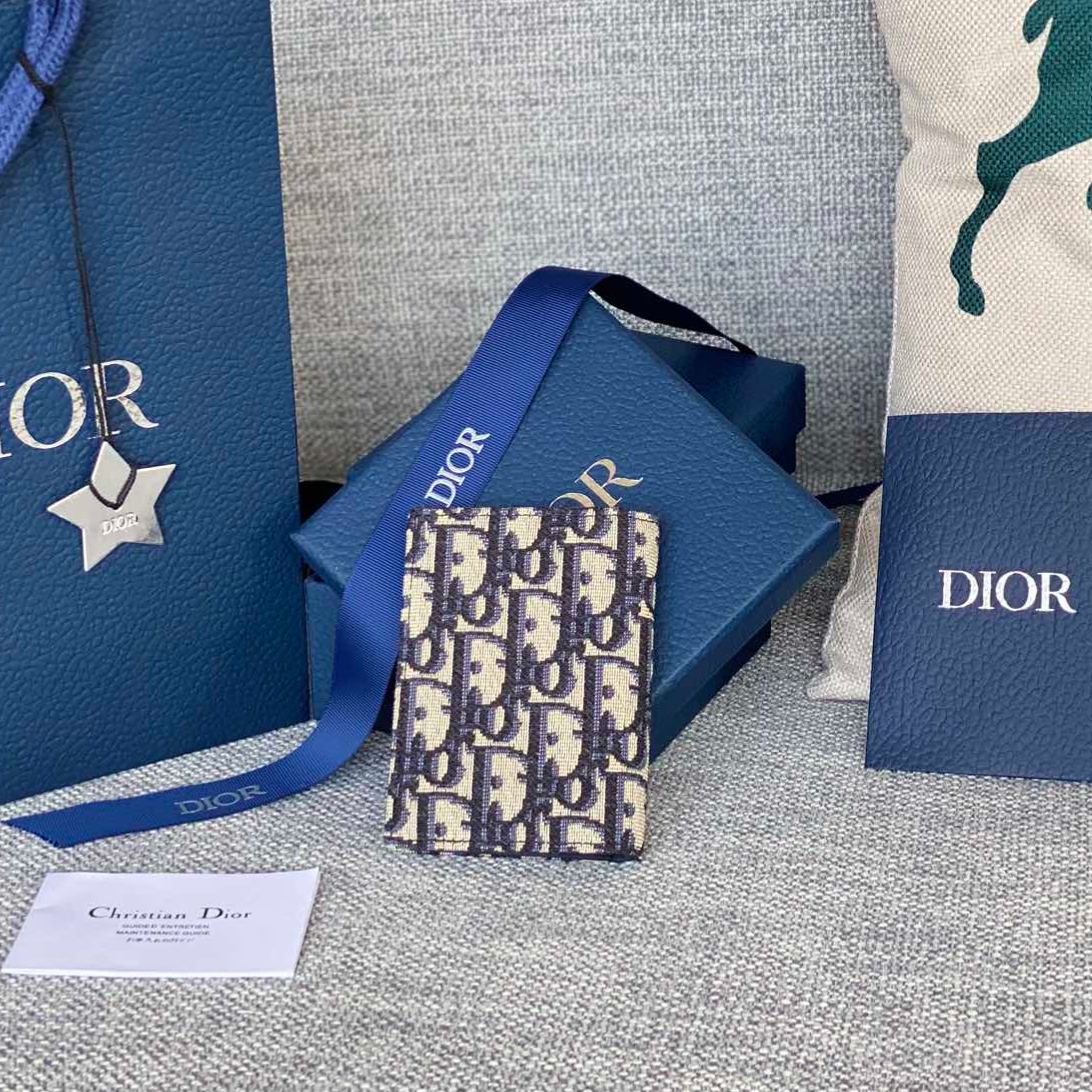 Dior folding card holder（2ESCH138YSE-H03E）