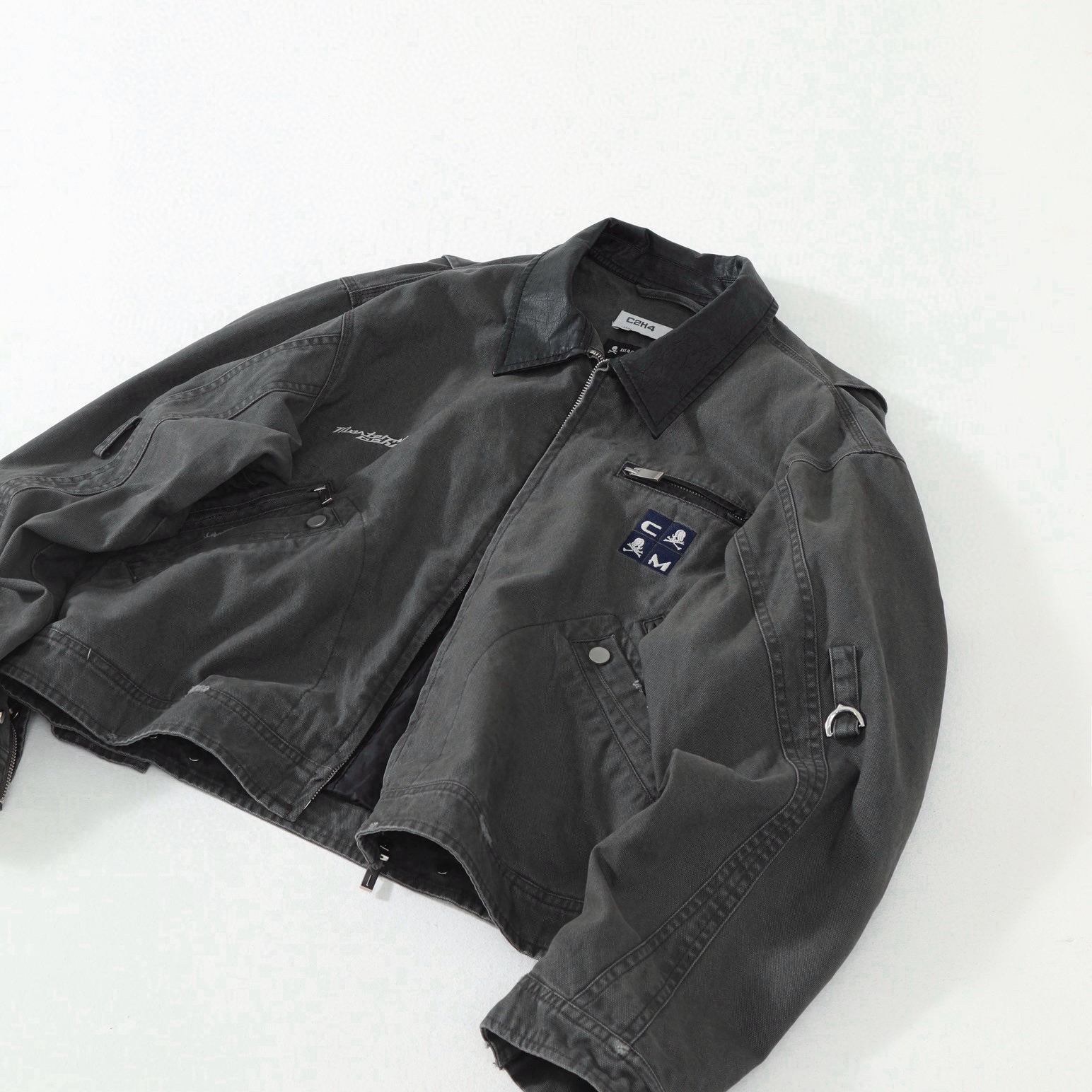 Mastermind Japan x C2H4 Mechanist Work Jacket (MMJ2024JK101VOLC）