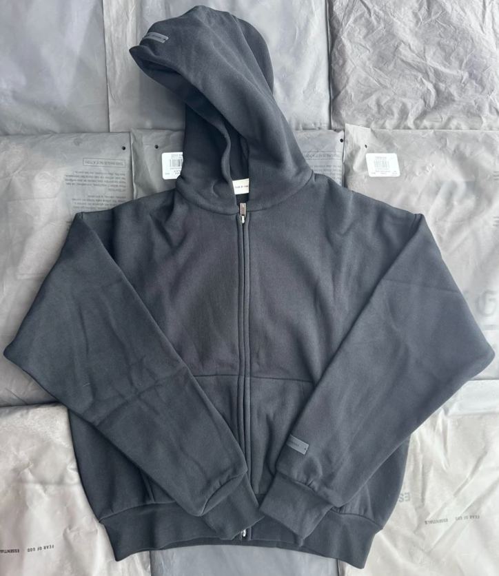 FEAR OF GOD ESSENTIALS Zipper Hoodie（192AS252071F）