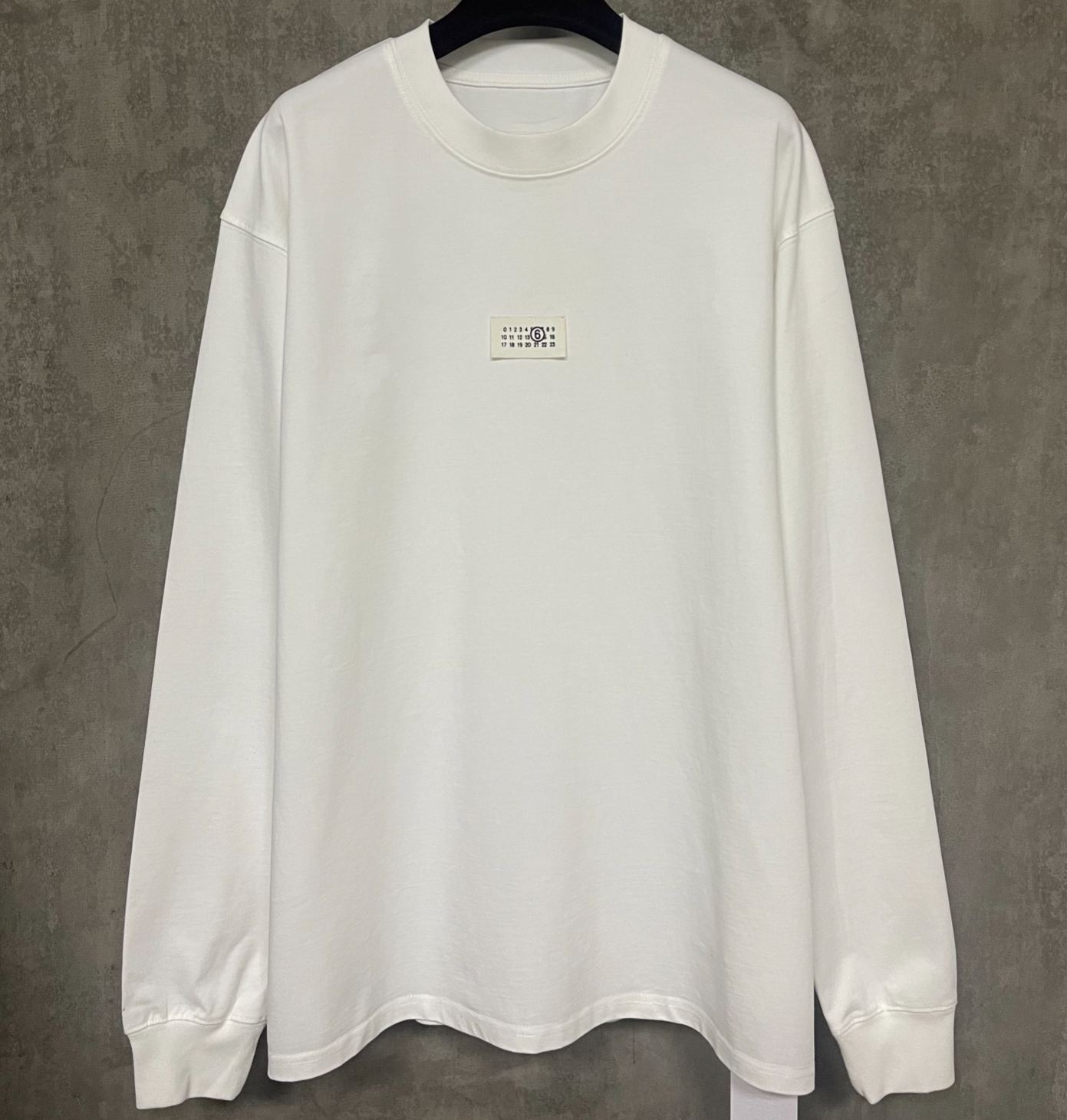 MM6 Maison Margiela Men's Cotton T-Shirt "Black" (SH0GC0034S24312-900）