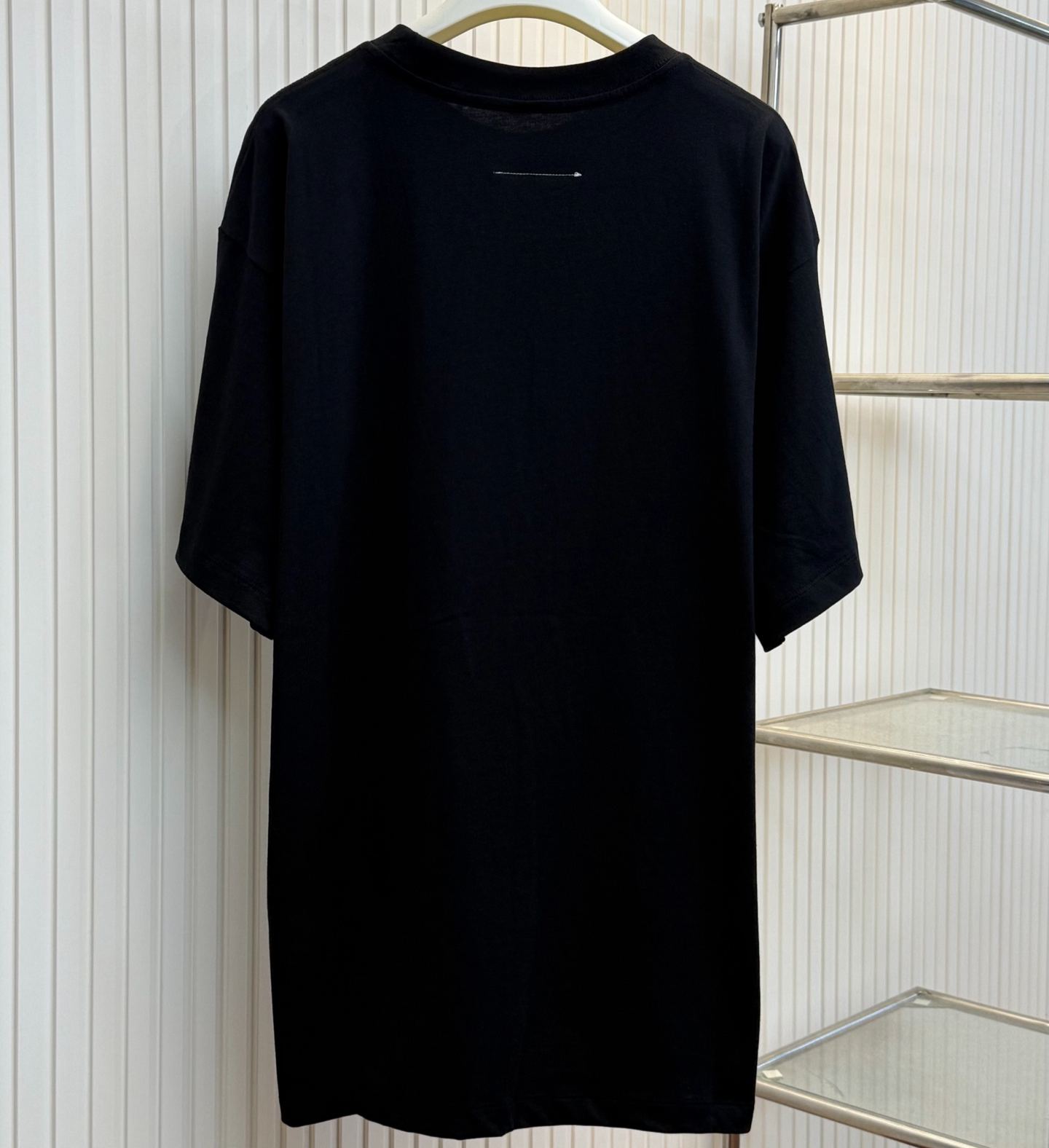 MM6 Maison Margiela Men's Numeric Signature - T-Shirt "Black"(SH0GC0033S24312900）