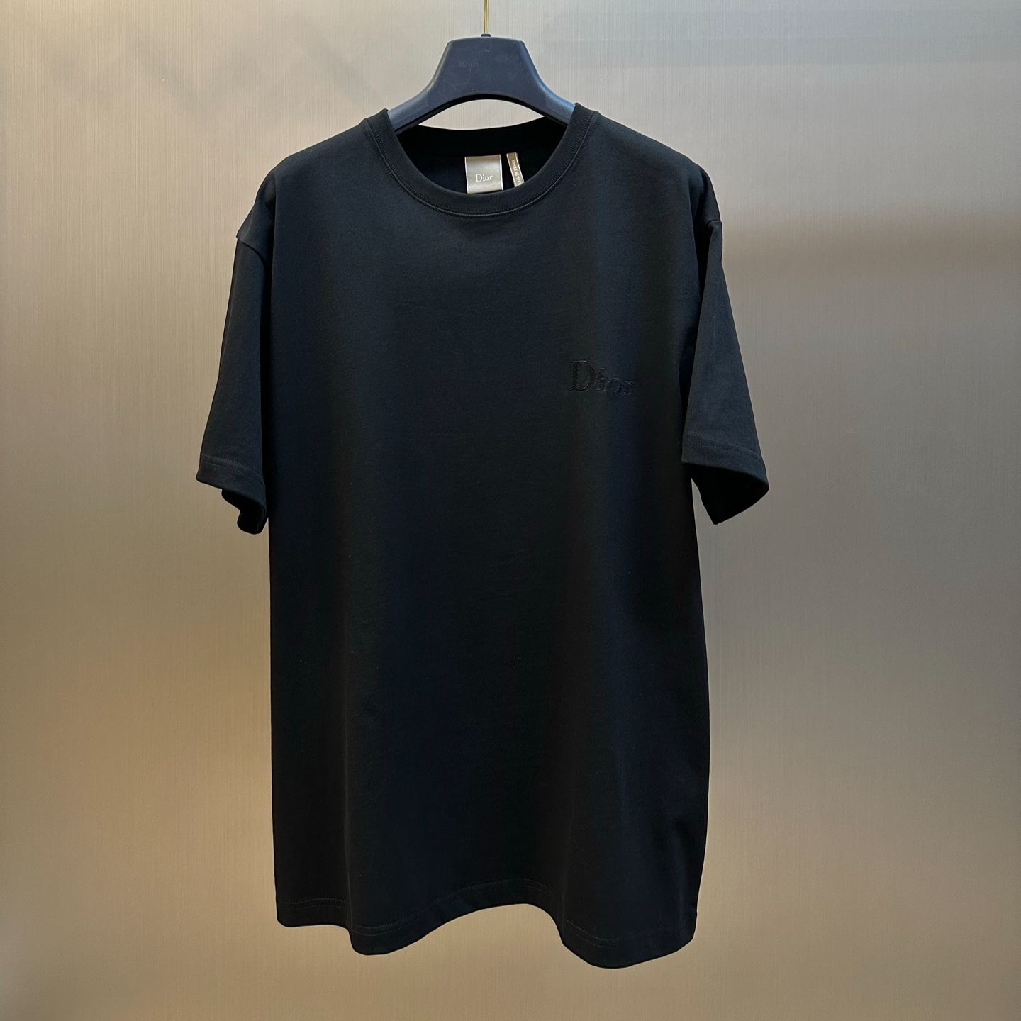 Dior Homme Logo Embroidered Short-Sleeved T-Shirt（683J606A0677-C680）