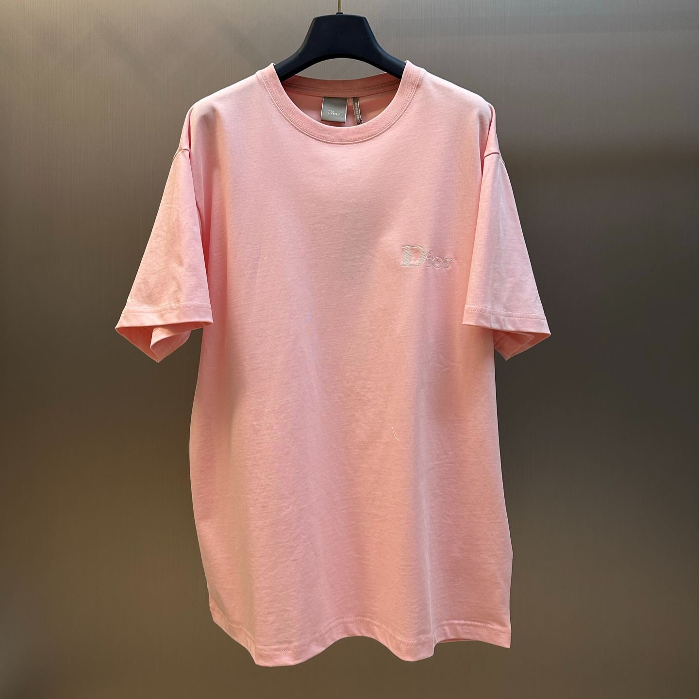 Dior Homme Logo Embroidered Short-Sleeved T-Shirt（683J606A0677-C680）