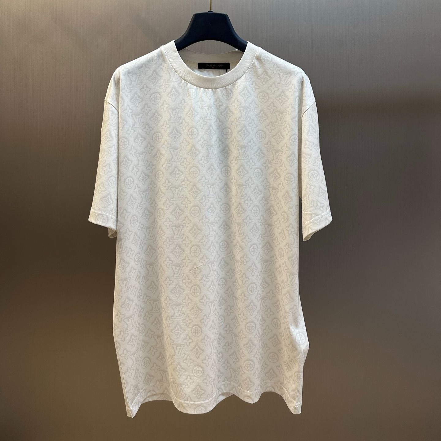 Louis Vuitton Monogram Pattern Short-Sleeve T-Shirt（1AJCB9）