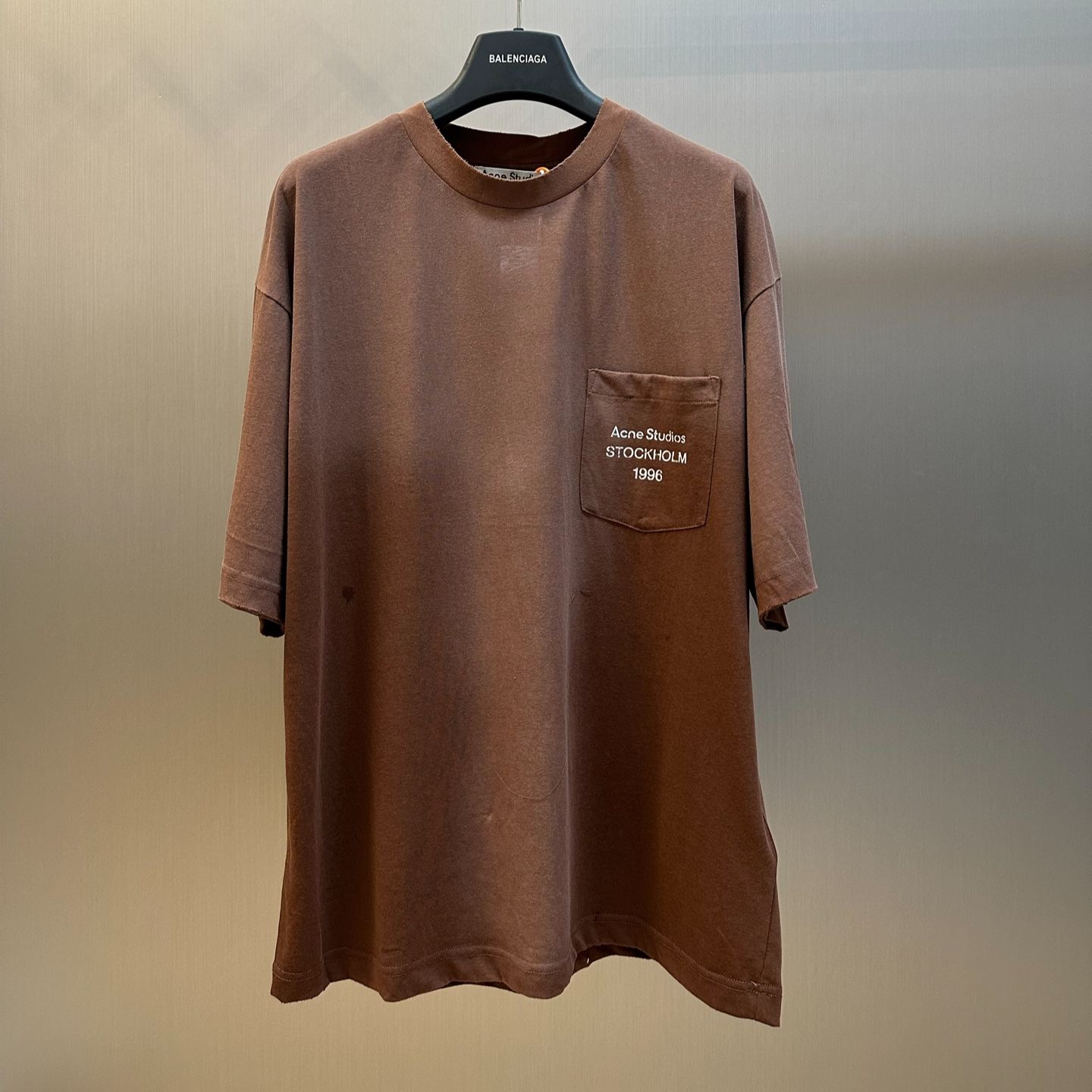 Acne Studios Small 1996 Short Sleeve T-Shirt (CL0450-ADN）