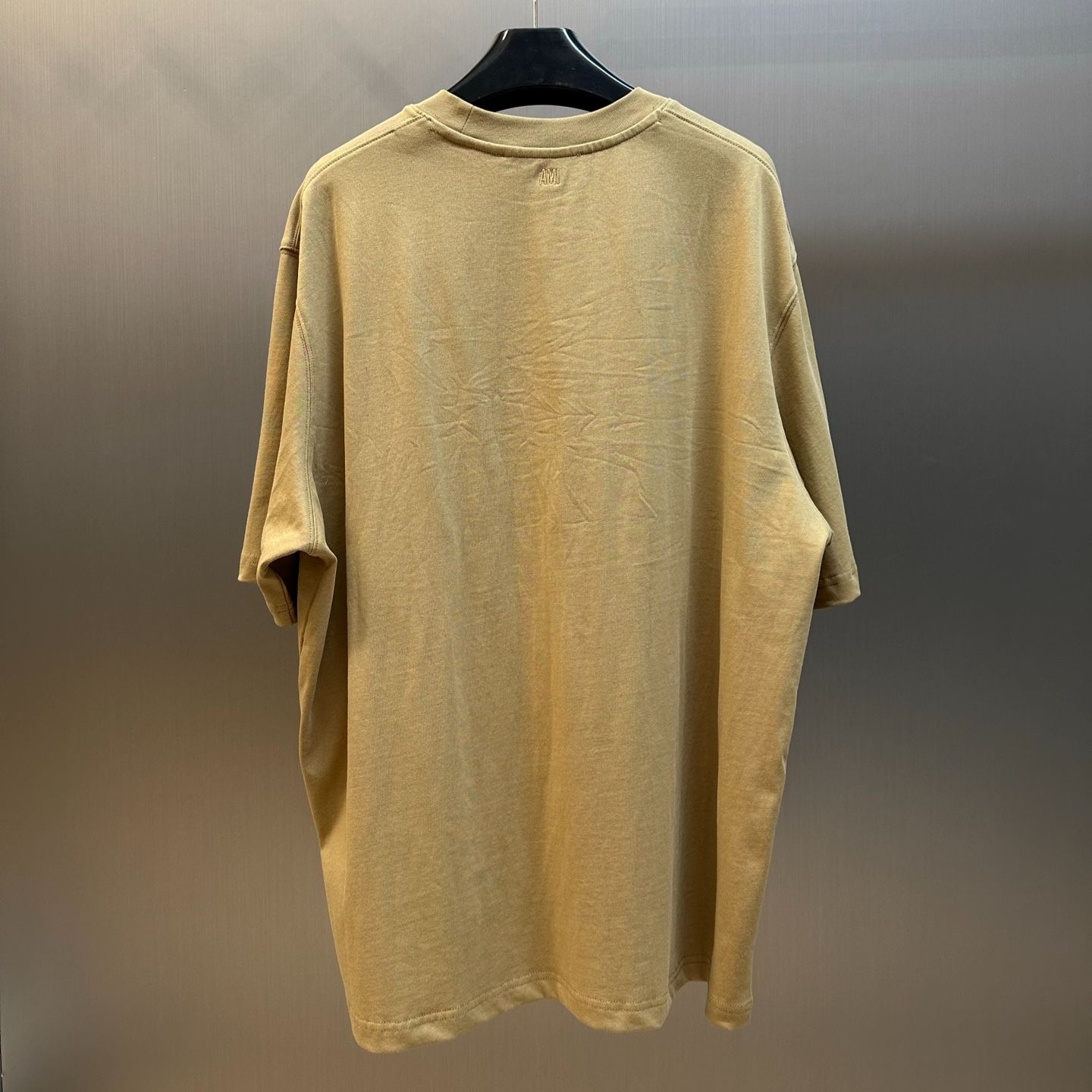 AMI Paris Ami De Coeur logo-embroidered T-shirt（E26UTS362726）