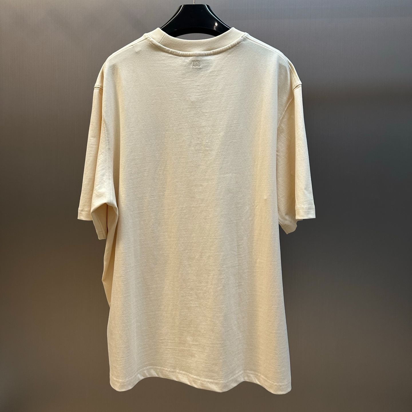 AMI Paris Ami De Coeur logo-embroidered T-shirt（E26UTS362726）