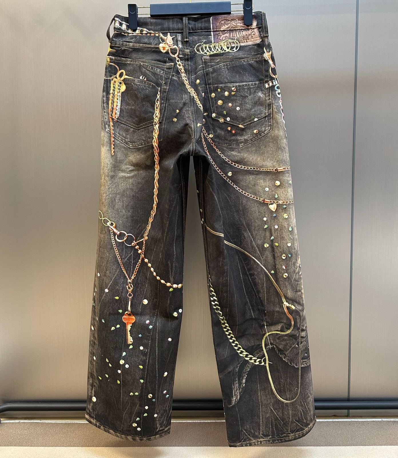 Acne Studios Oversized Jeans - Lunar New Year Limited Edition (C00126-AOM）