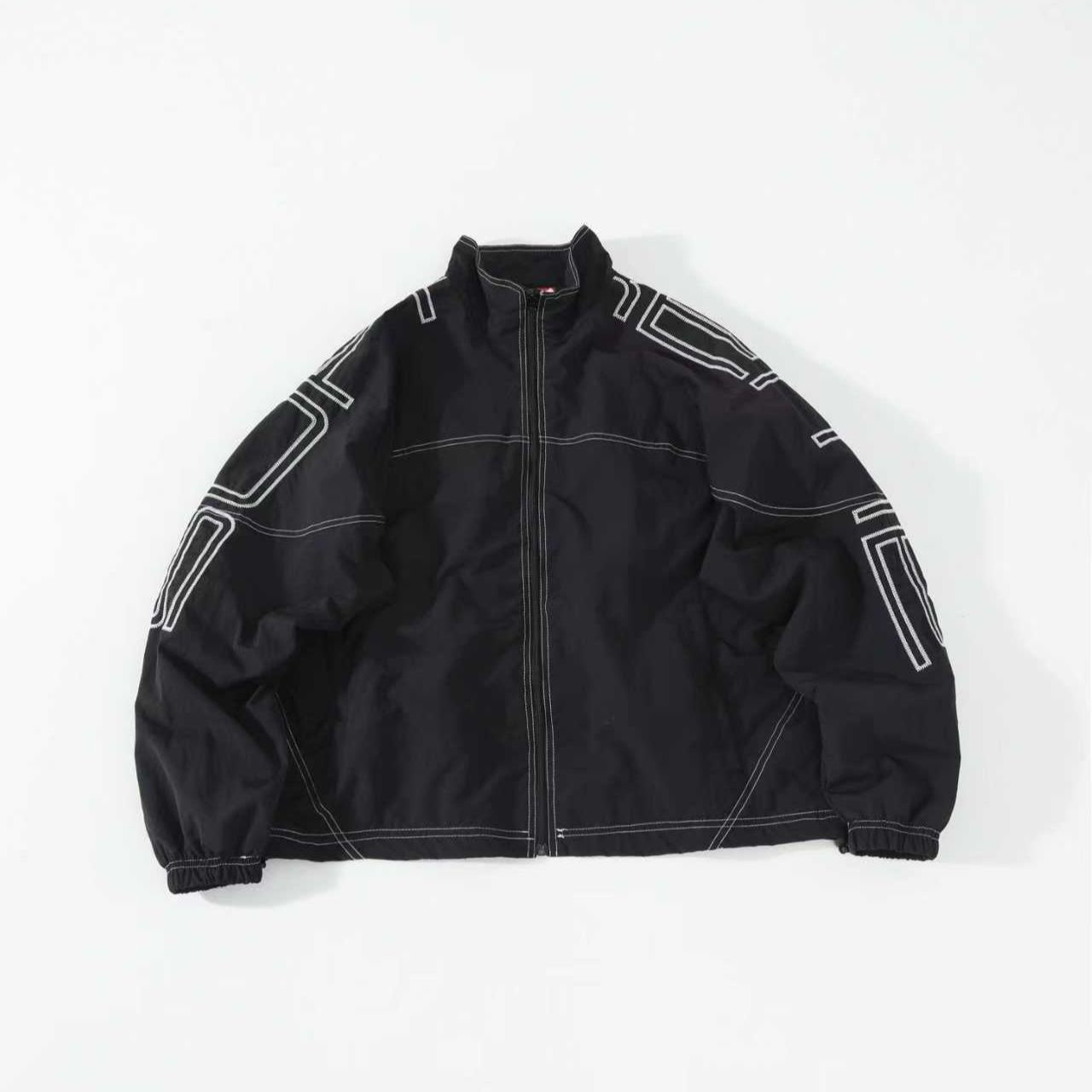 Supreme Spellout Embroidered Track Jacket "Navy"（SUP-SS25-120）
