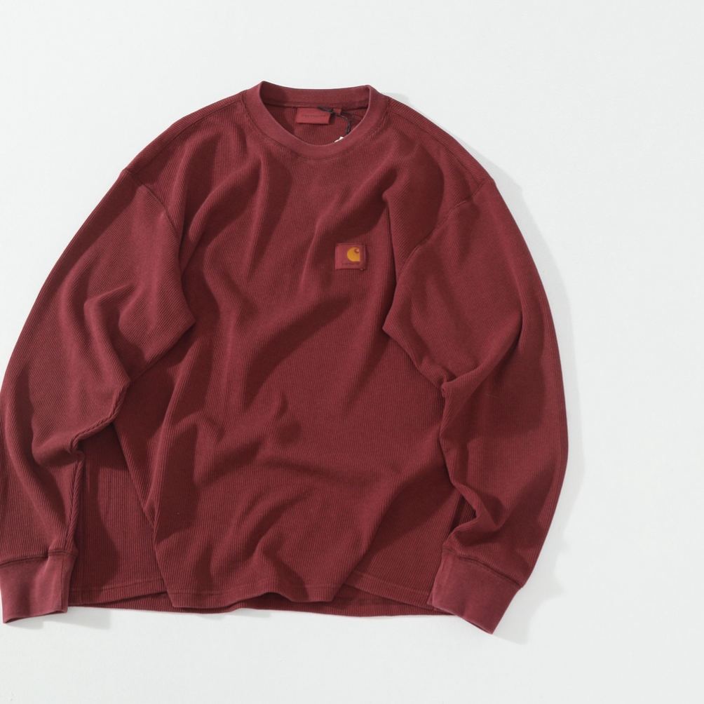 Carhartt Long Sleeve Vista Waffle T-Shirt（CHXLTI035304P）