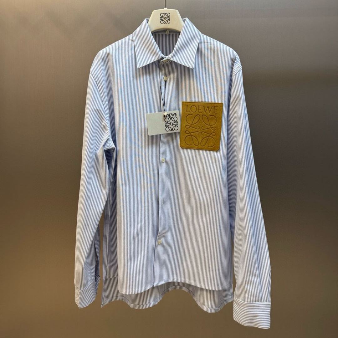Loewe Stripe Anagram Shirt（H526Y05W32-2105）