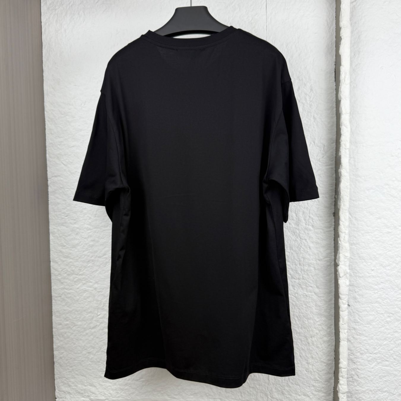 Prada Black Cotton T-shirt (UJN815-1052-F0002-S-221）