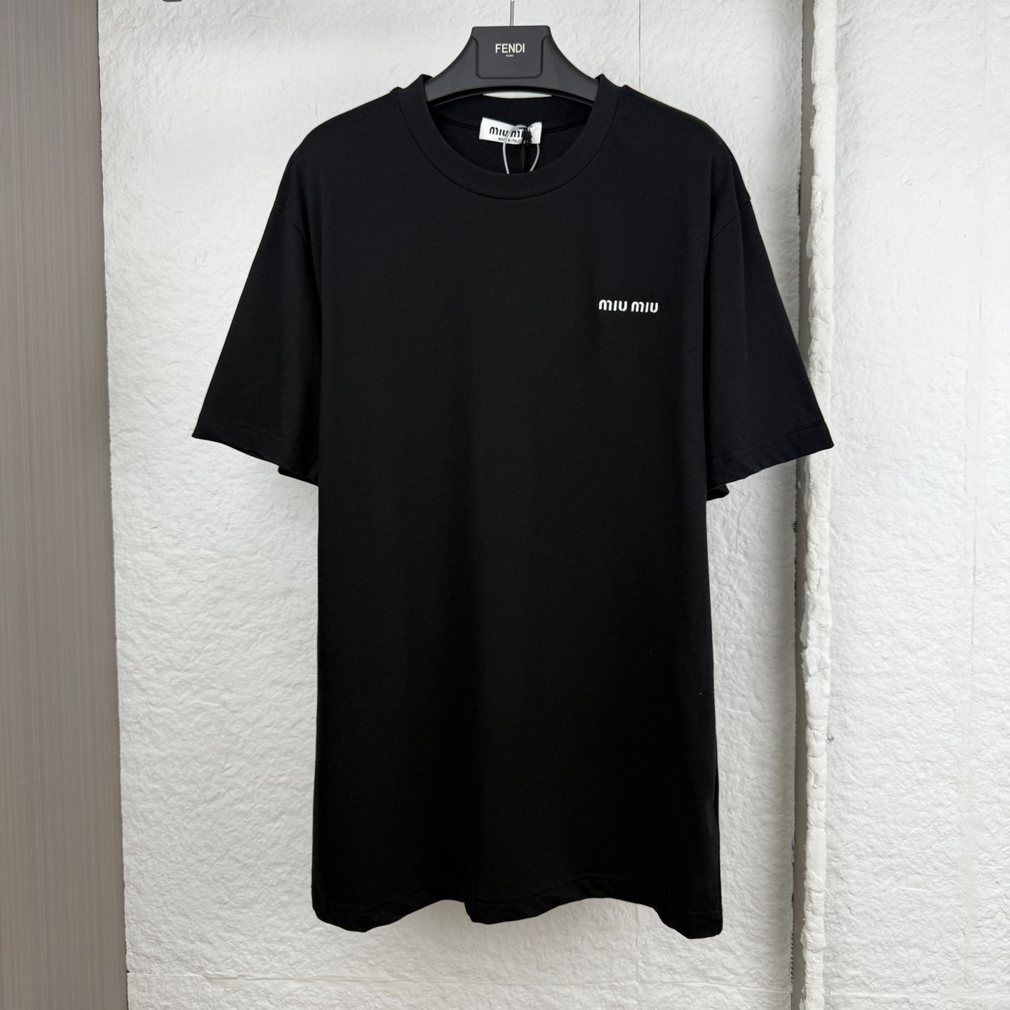 Miu Miu T-Shirt With Logo（MJN545-146Z-F0UB0）