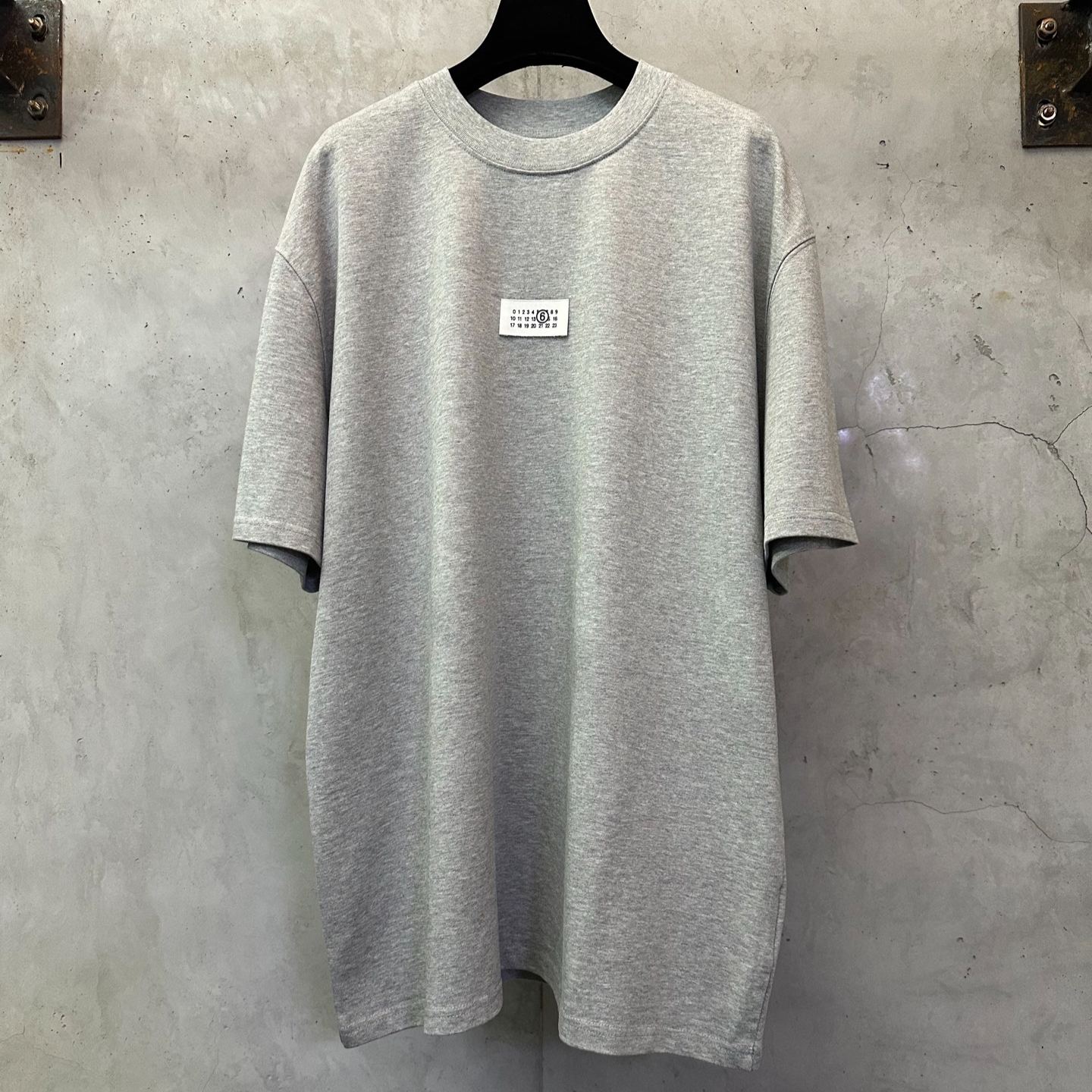 MM6 Maison Margiela T-Shirt 'Light Grey Melange'（SH0GC0071-M20170）