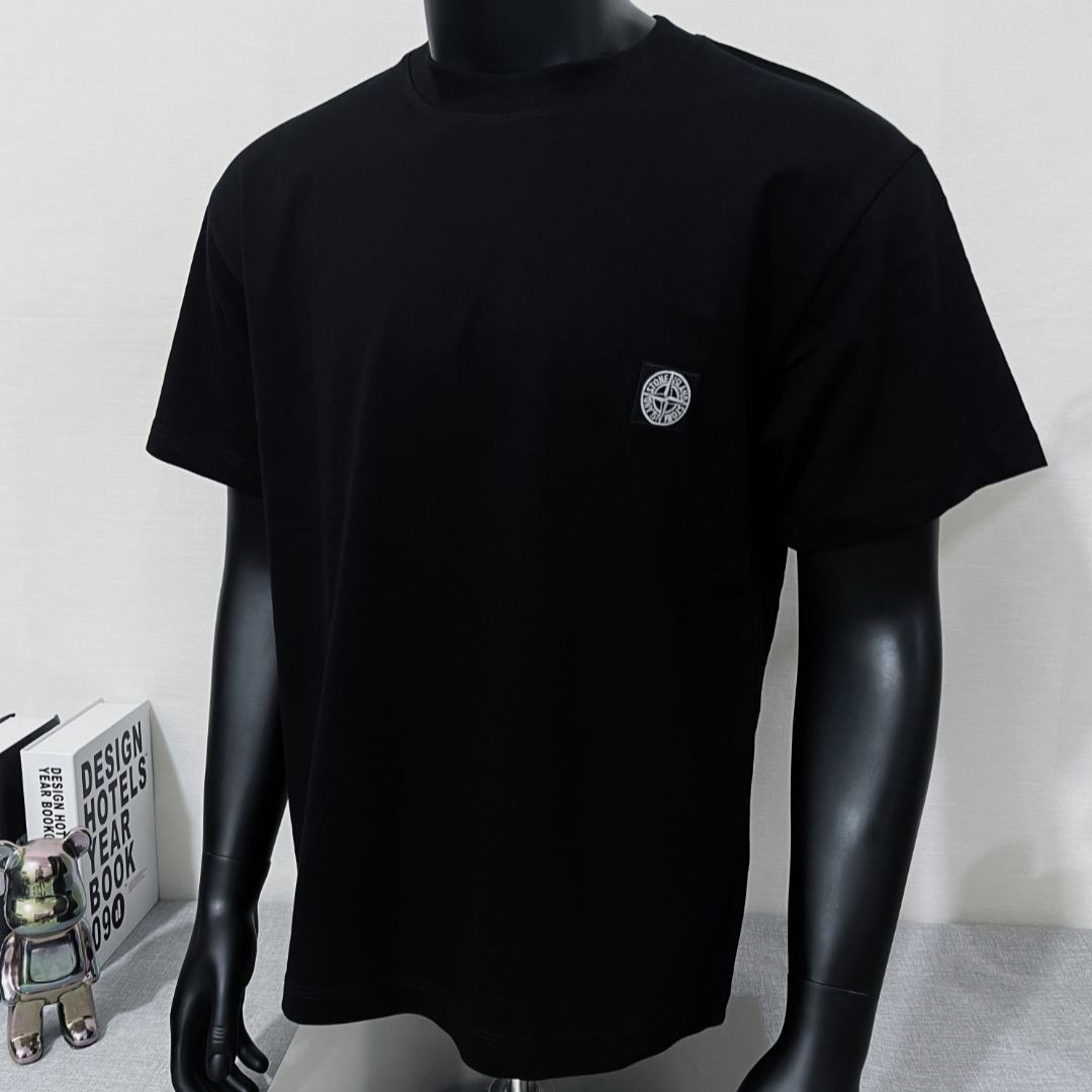 STONE ISLAND Short Sleeve T-Shirt（801524113-A0029）