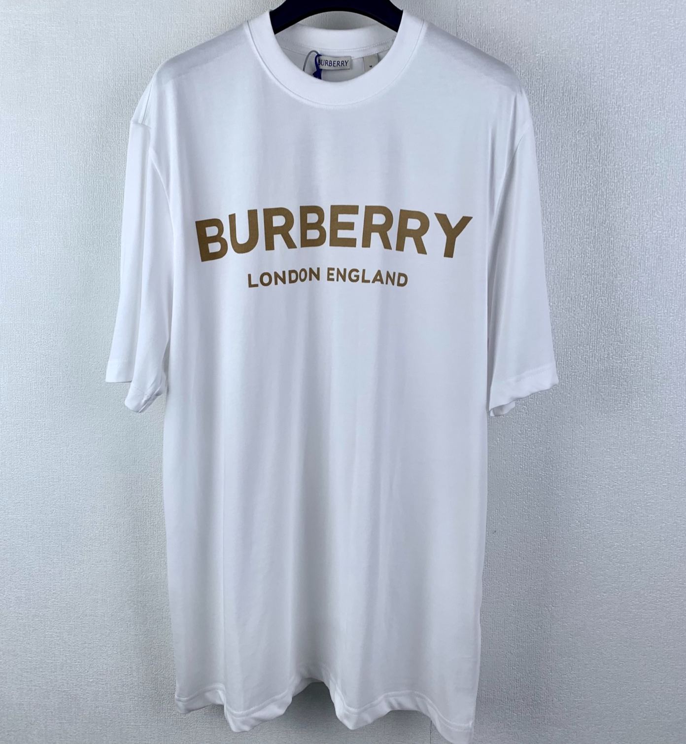 BURBERRY Round Neck T-shirt In Black（81042291）