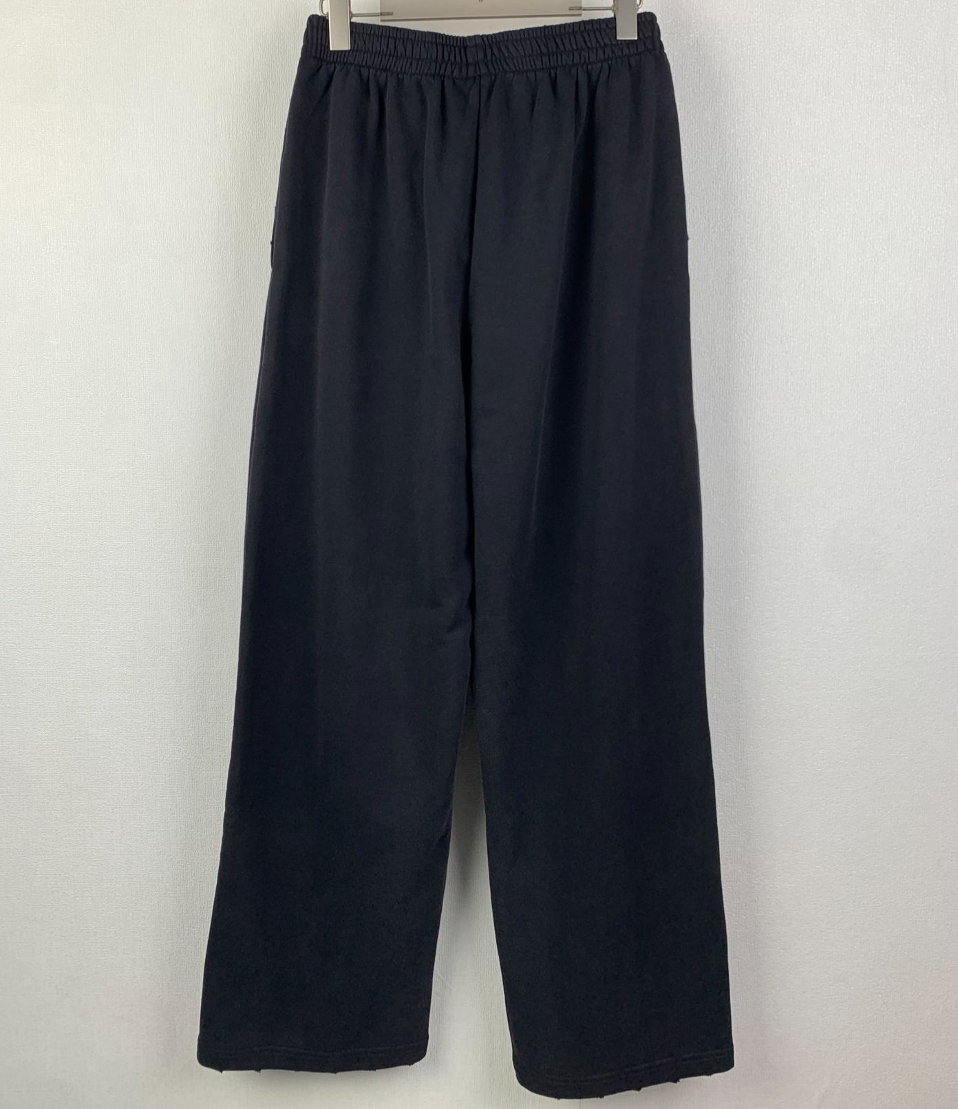 Balenciaga3B Football Baggy Sweatpants 'Black Anthracite'（803266TTVQ81066）