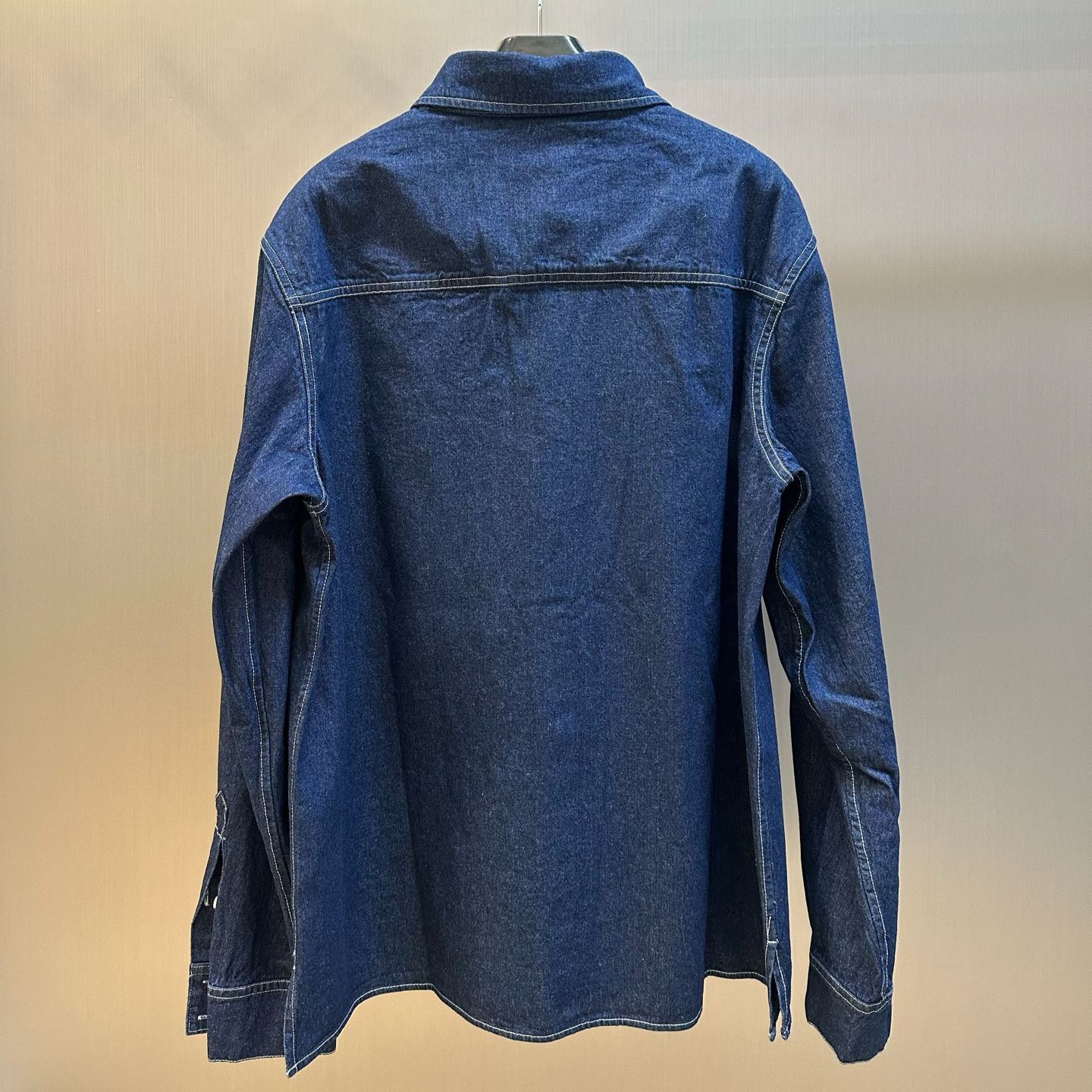 CELINE Oversized Shirt - Dark Wash（RC0BE2N67-GGG3）