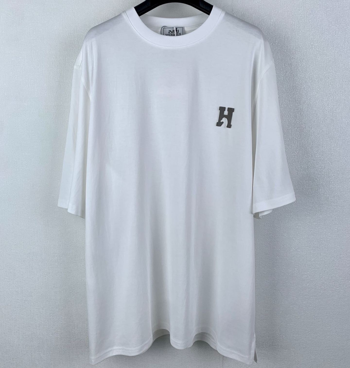 Hermes H'Cheval Leather Detail T-Shirt（H567810HA90）