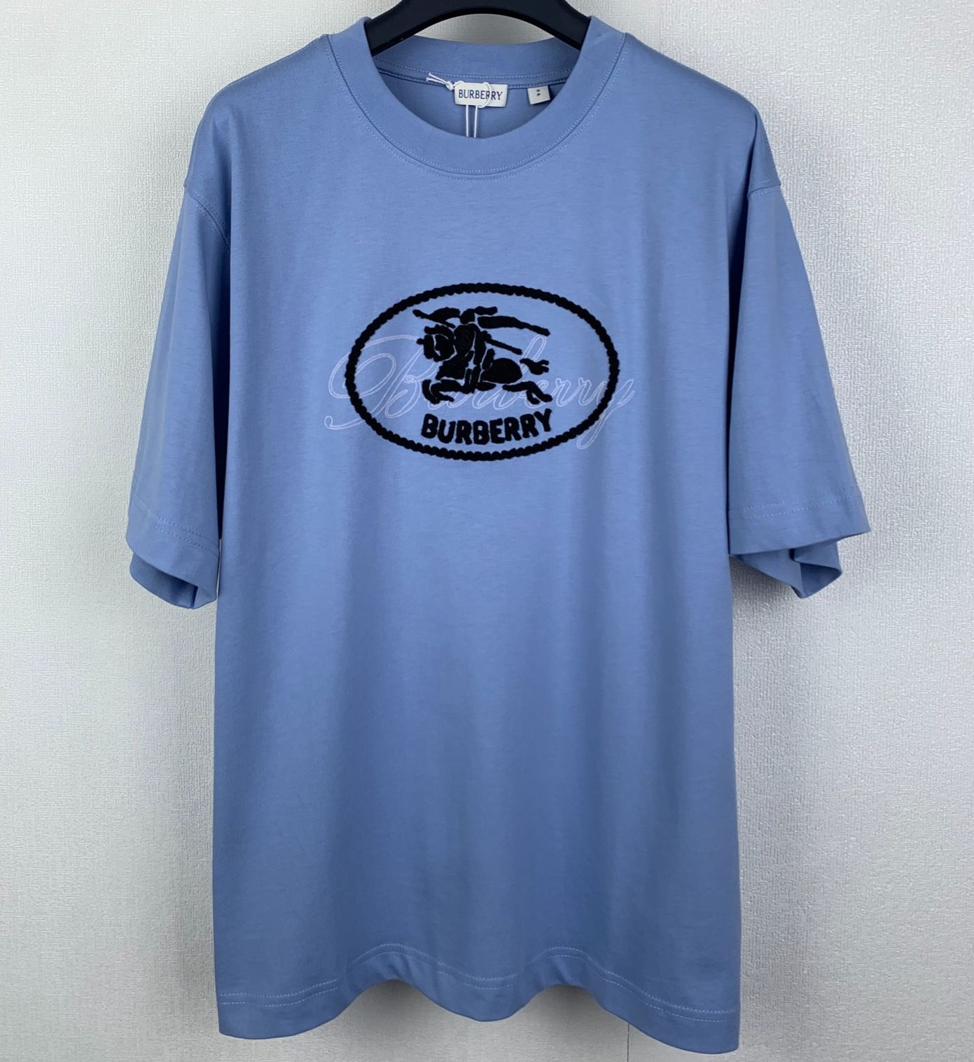 Burberry Knight Stamp Cotton Tee（81234321）