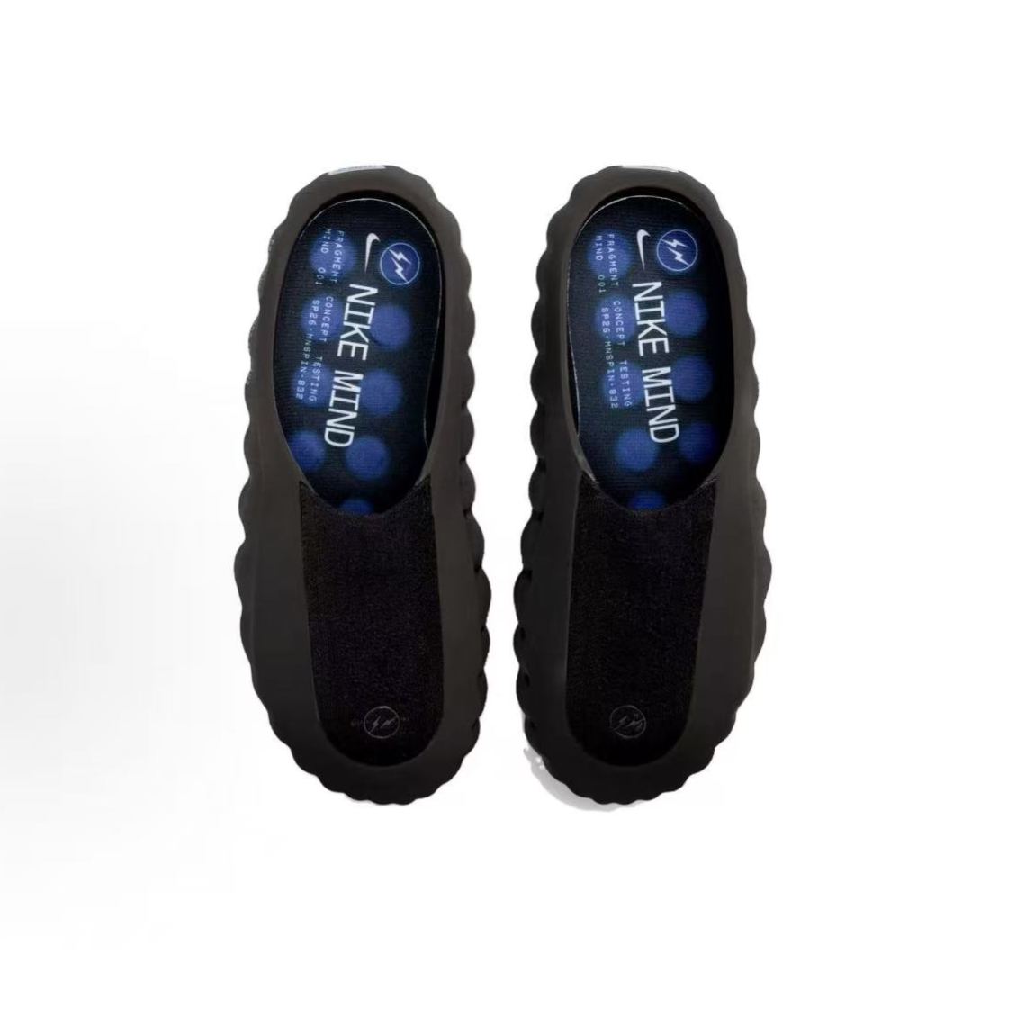 fragment design × Nike Mind 001 Mules "Black"（IQ8502-001）