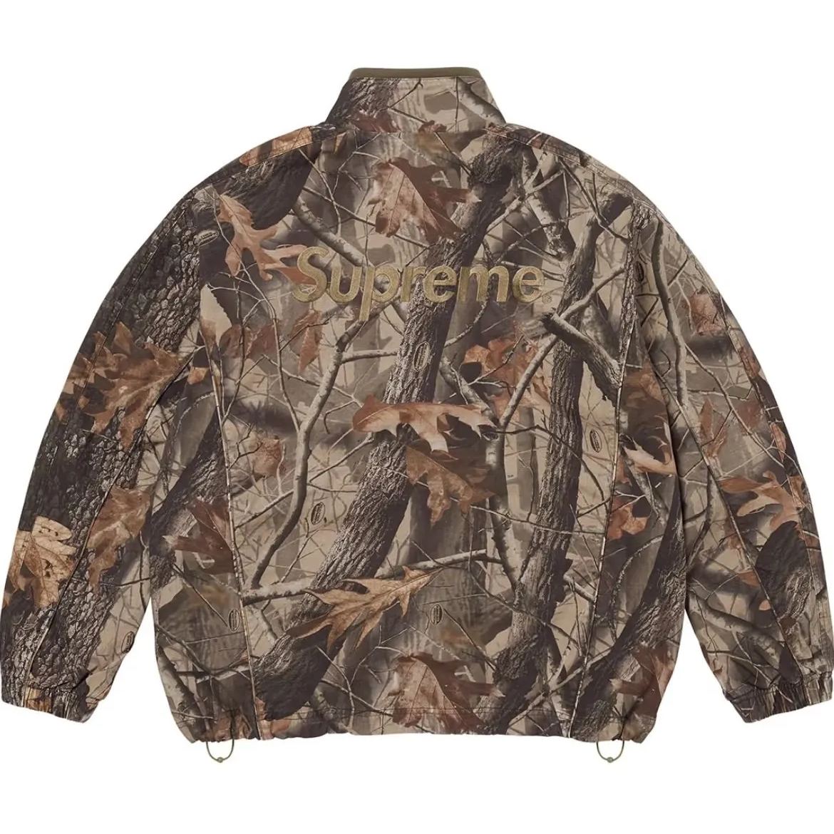 Supreme x Umbro Cotton Ripstop Track Jacket (26SS) "Realtree Hardwoods Camo"（SUP-SS26-009）