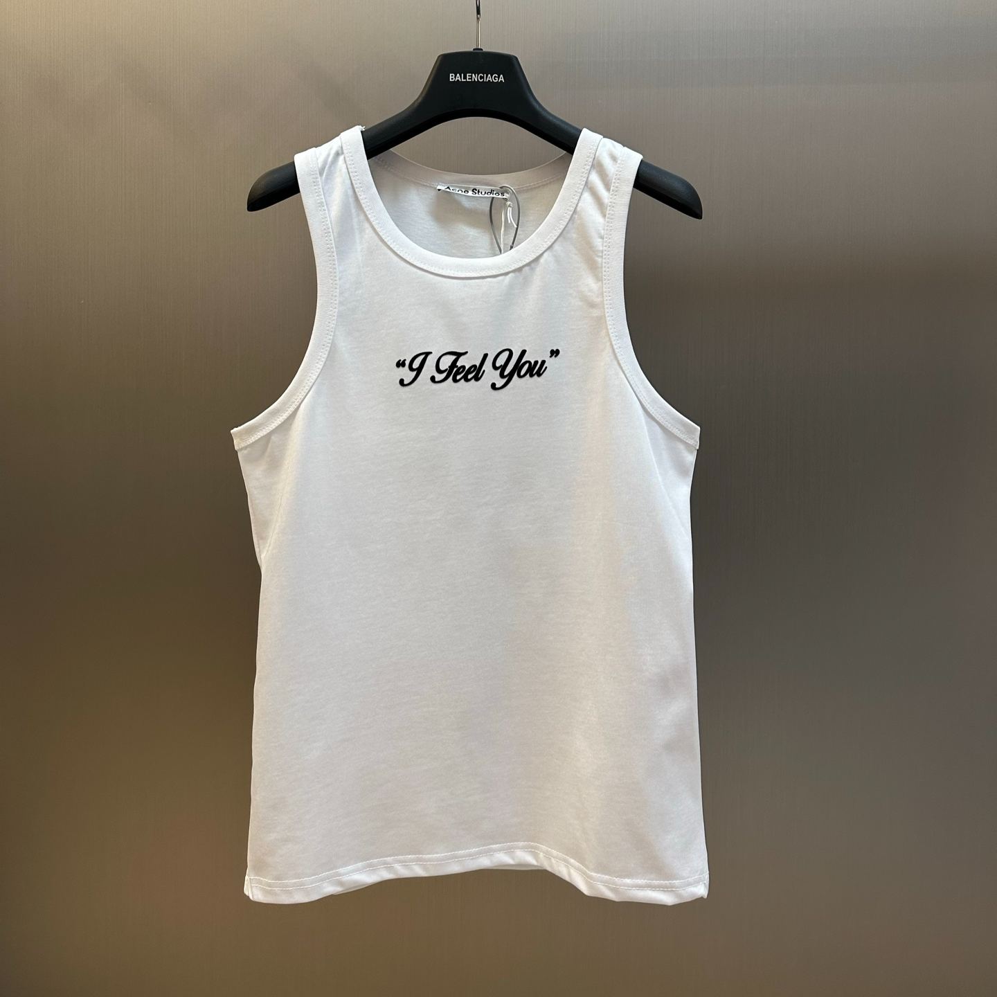 Acne Studios Pleated Print Vest (CL0451-100）