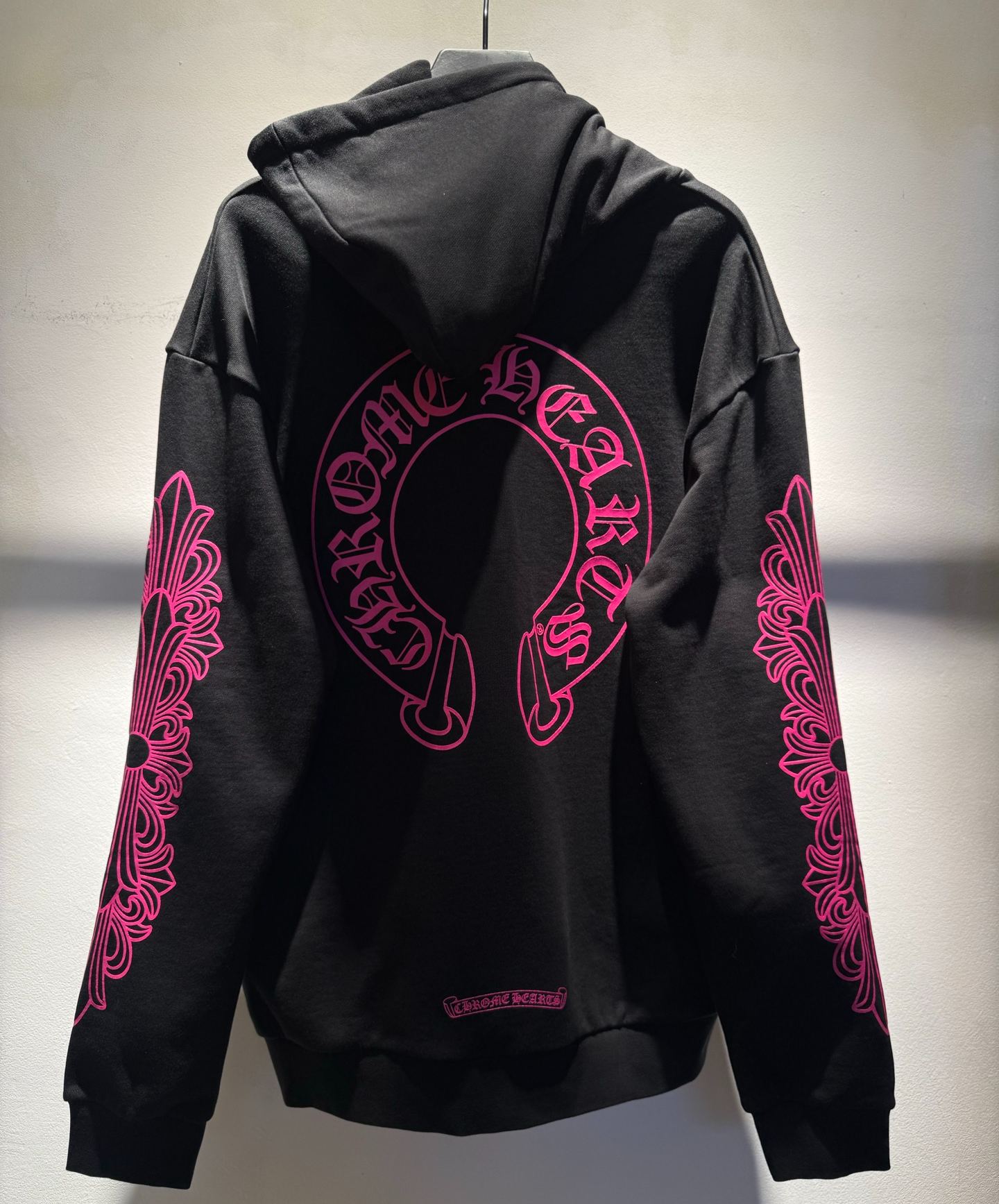 Chrome Hearts Pink Horseshoe Zip Up (CH-T2026330）