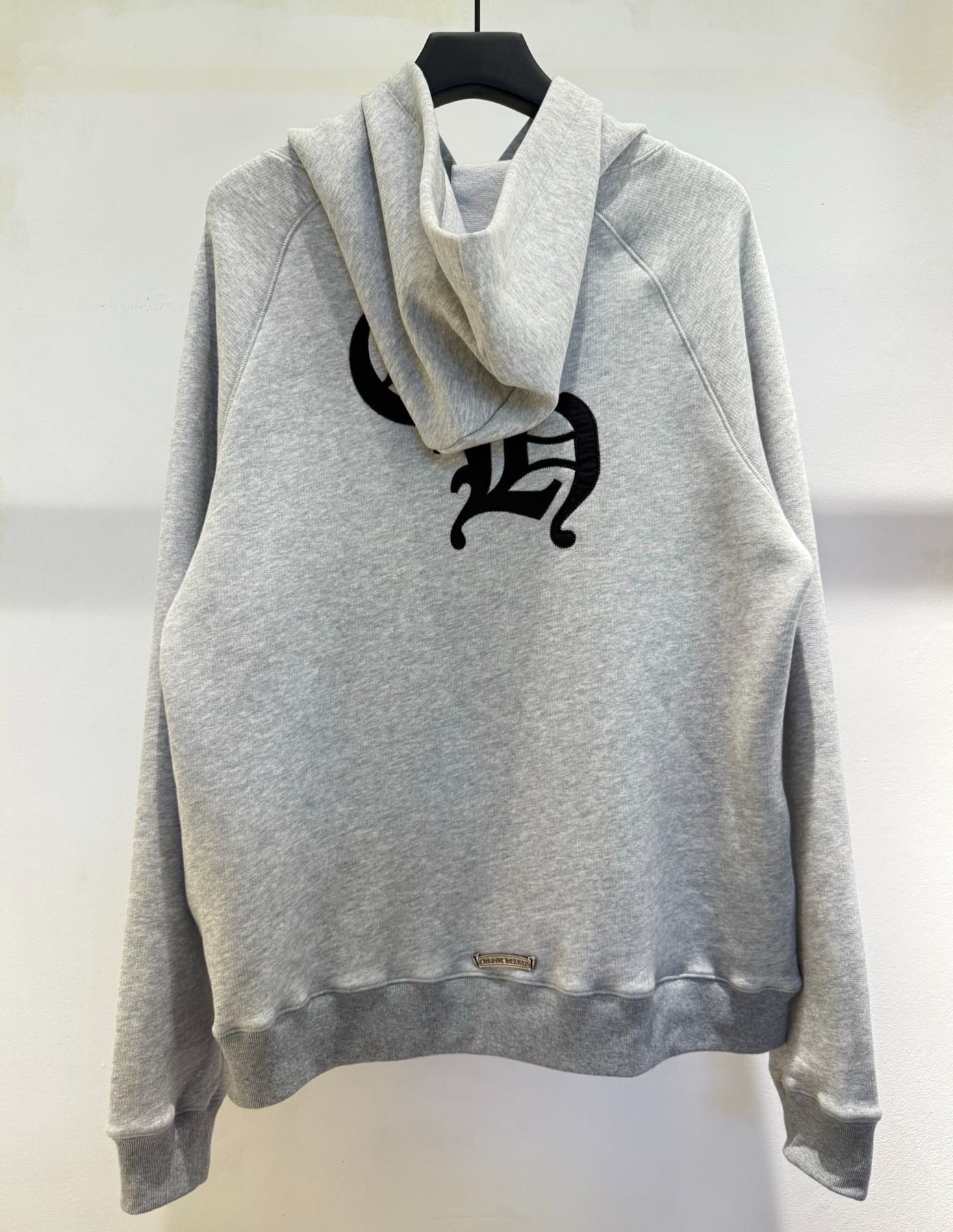 Chrome Hearts 3 Cross Hoodie (1SS2504CH7LMST）