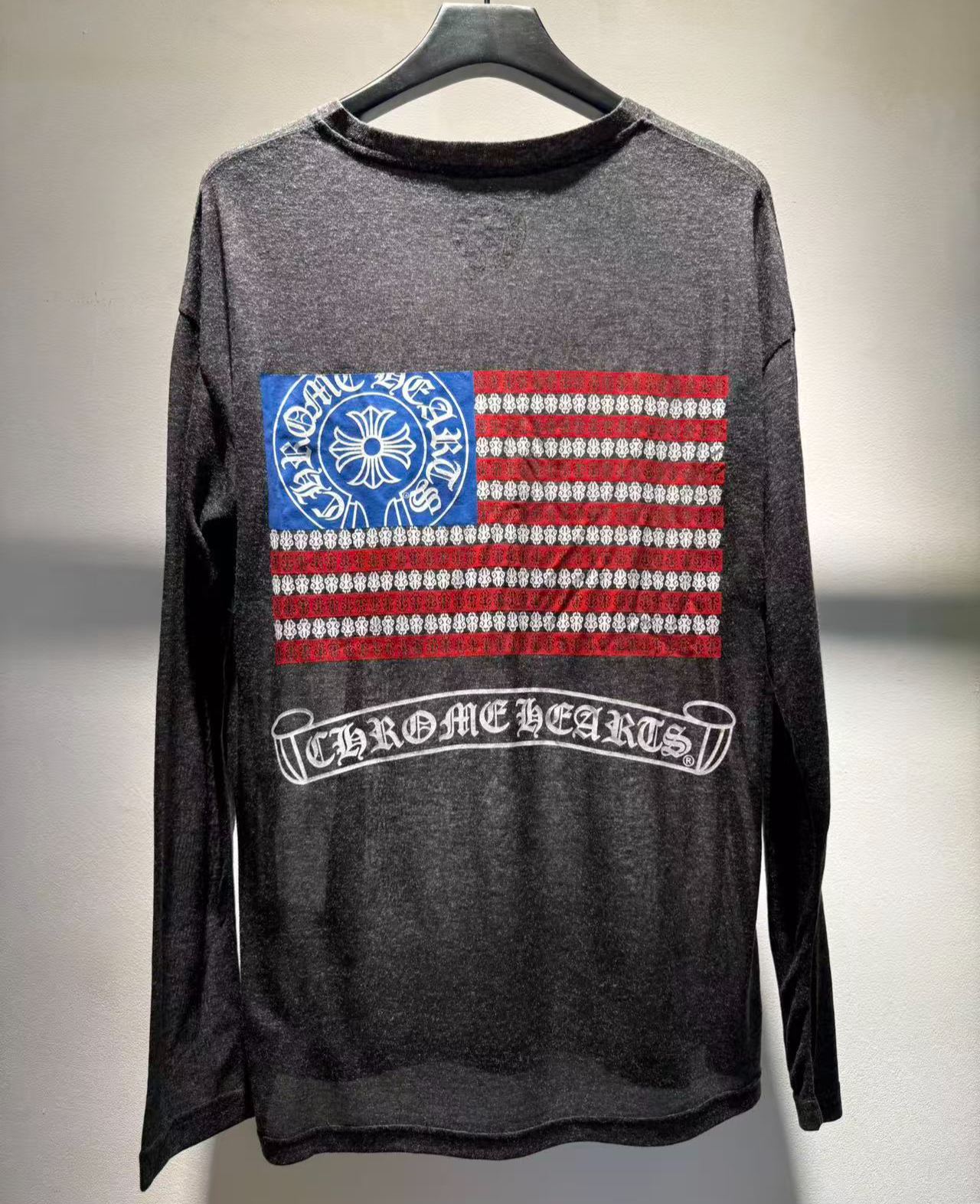 Chrome Hearts Vintage American Flag T-shirt（061-0322947）
